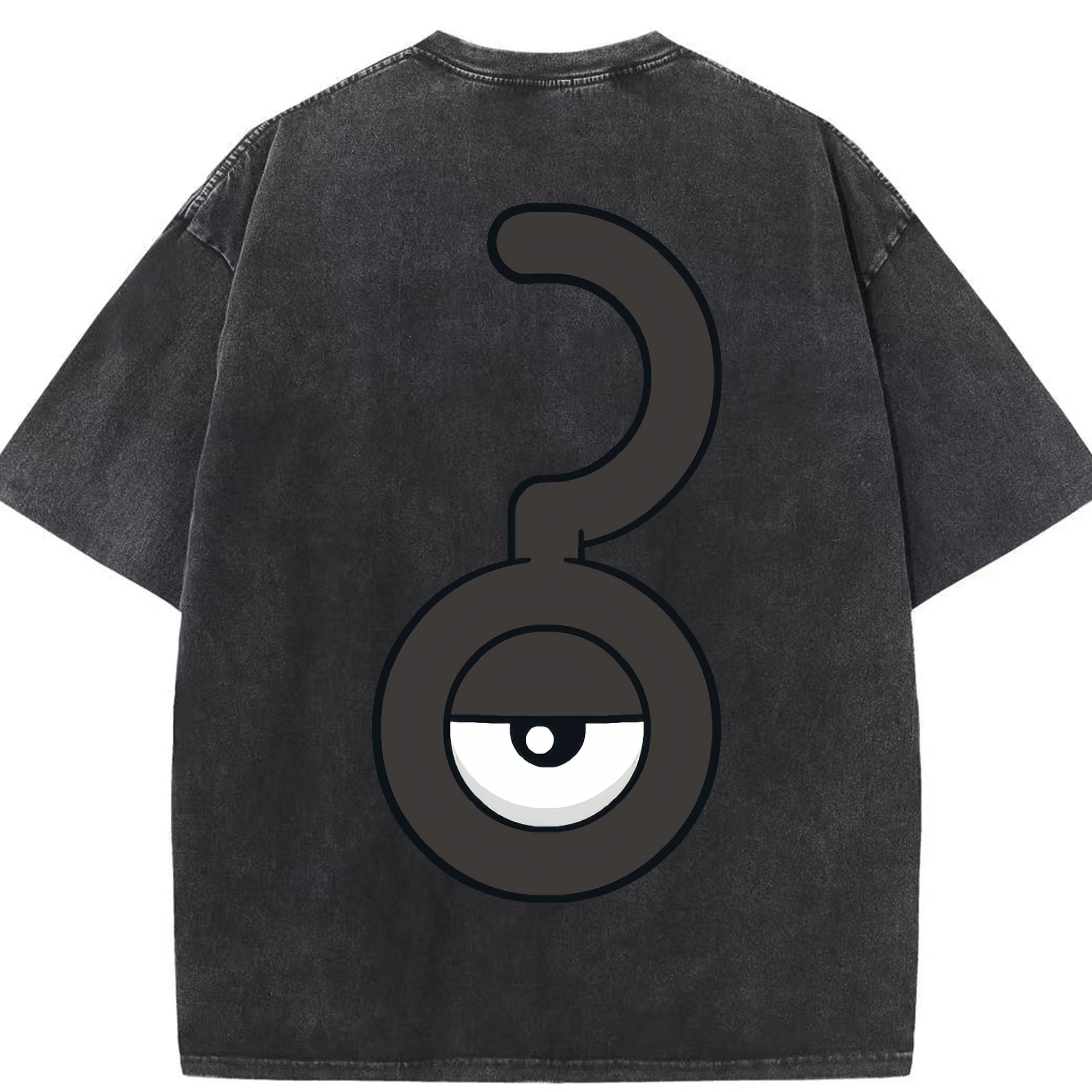 （画像用） ポケットモンスター Pokémon 綿100% ヴィンテージ風 半袖Tシャツ（背面プリント）