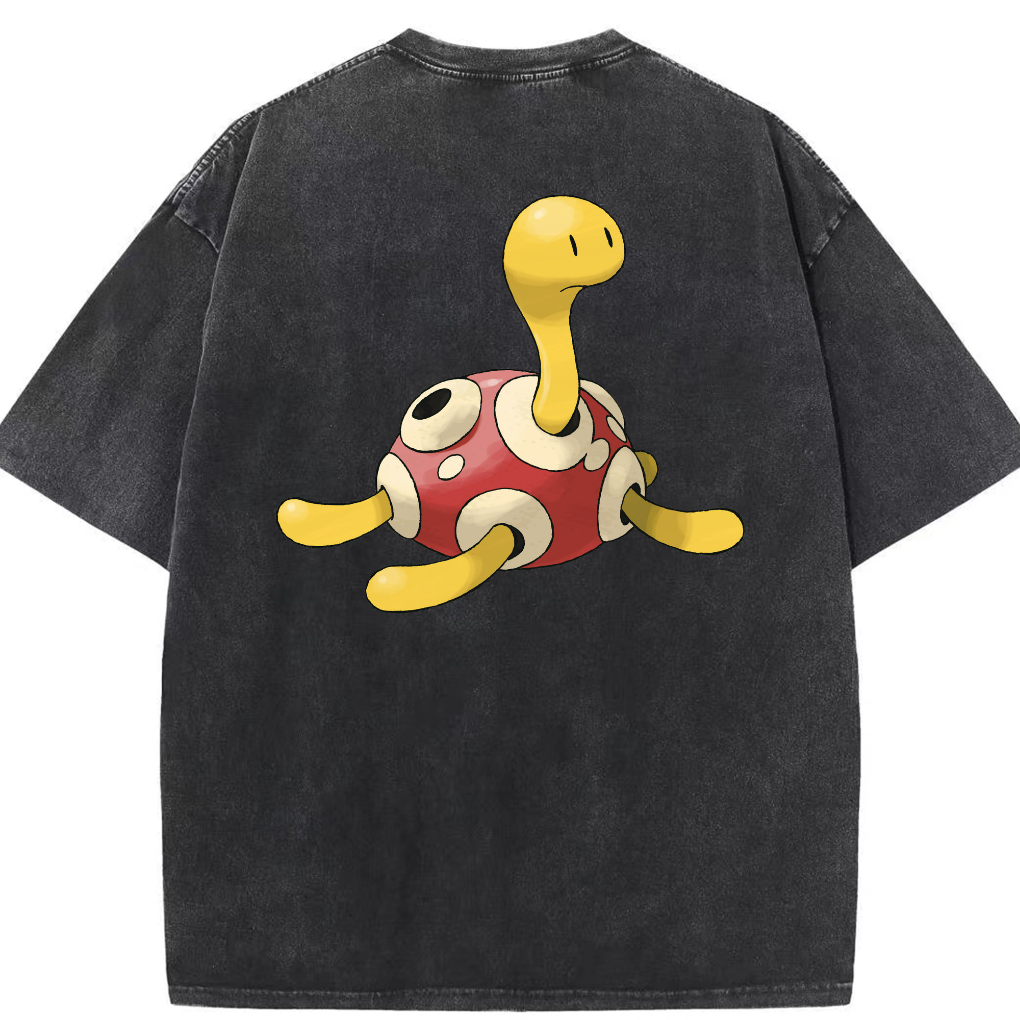 （画像用） ポケットモンスター Pokémon 綿100% ヴィンテージ風 半袖Tシャツ（背面プリント）