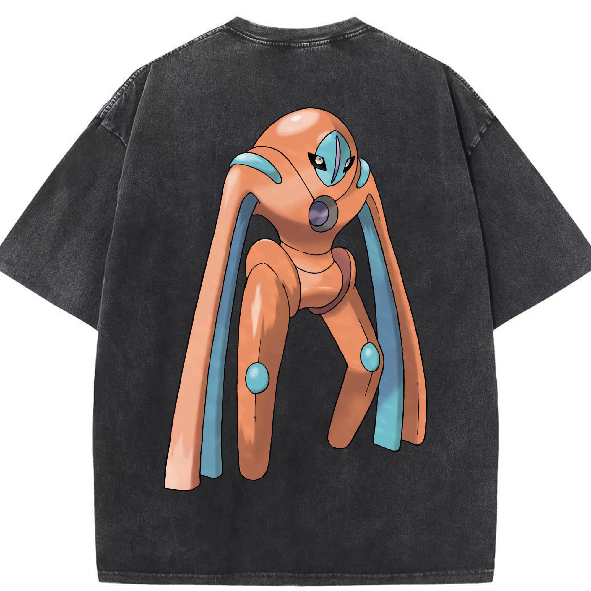 （画像用） ポケットモンスター Pokémon 綿100% ヴィンテージ風 半袖Tシャツ（背面プリント）