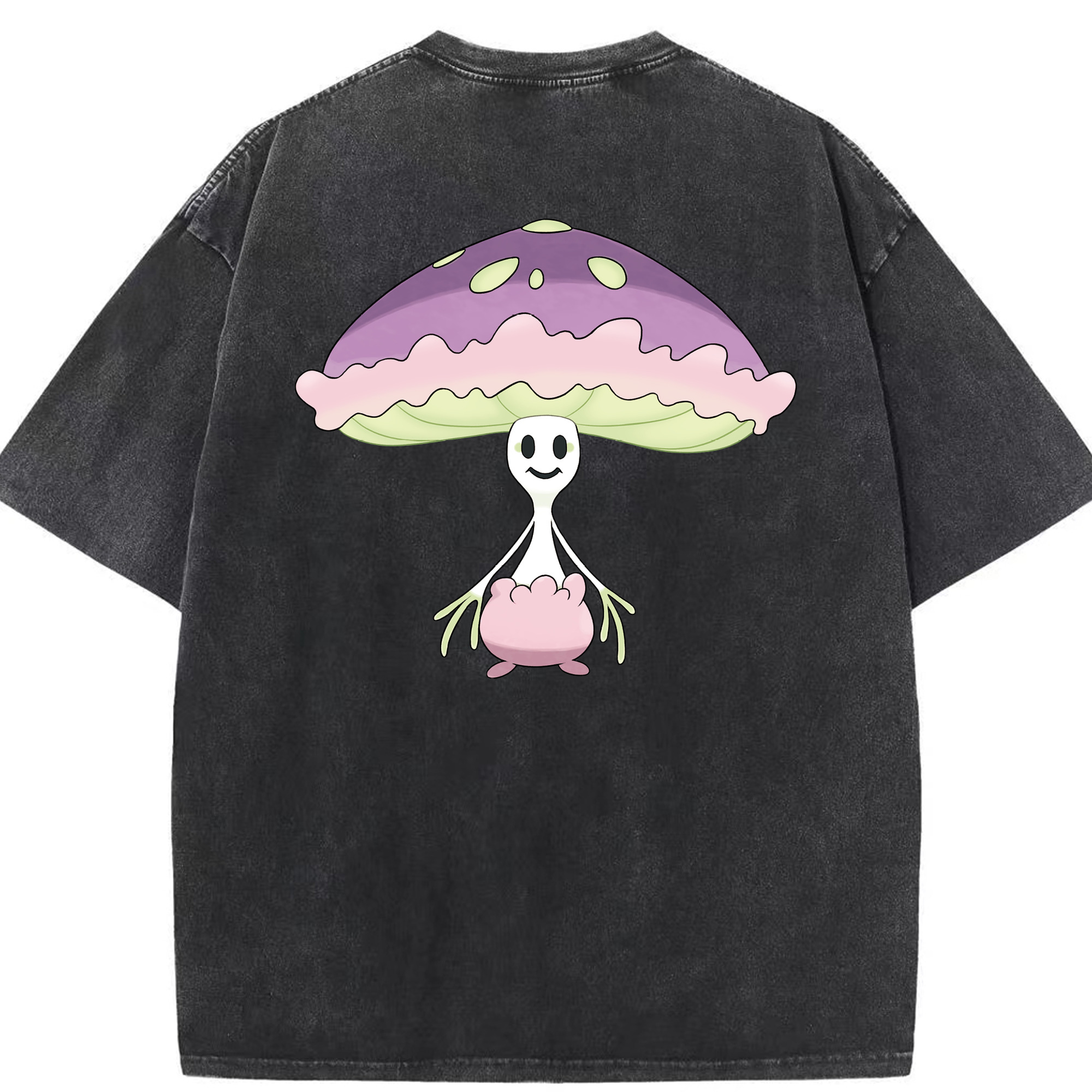 （画像用） ポケットモンスター Pokémon 綿100% ヴィンテージ風 半袖Tシャツ（背面プリント）