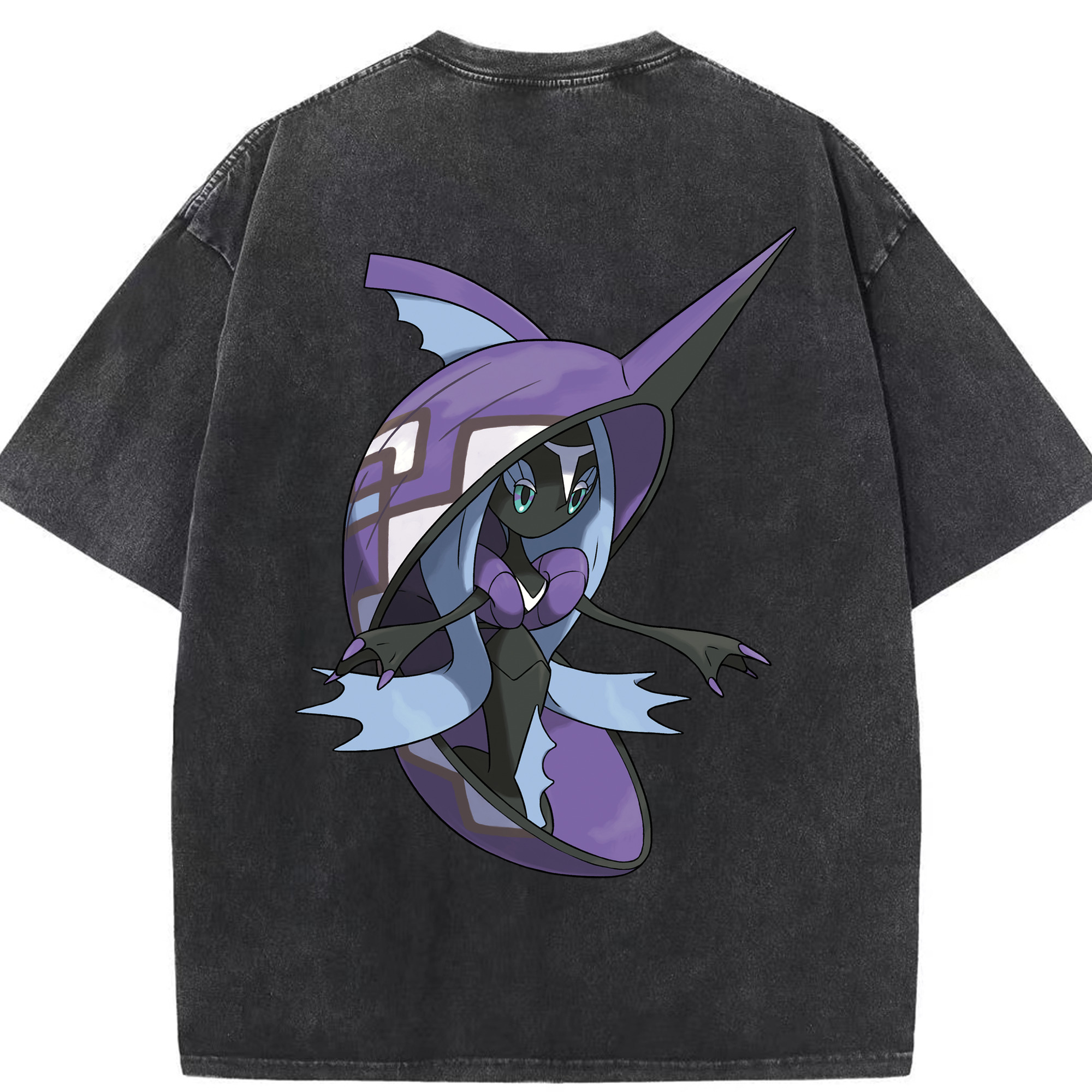 （画像用） ポケットモンスター Pokémon 綿100% ヴィンテージ風 半袖Tシャツ（背面プリント）
