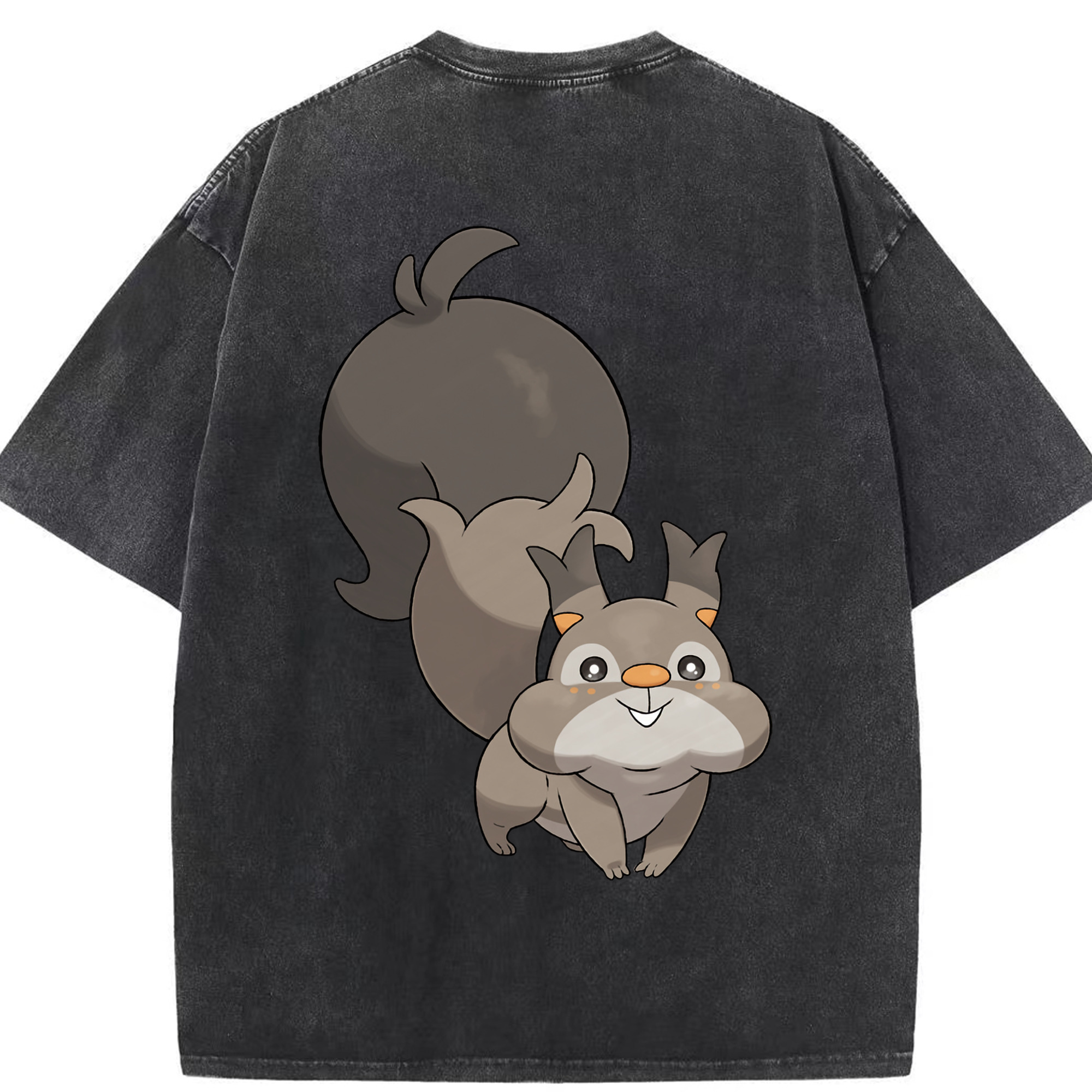 （画像用） ポケットモンスター Pokémon 綿100% ヴィンテージ風 半袖Tシャツ（背面プリント）
