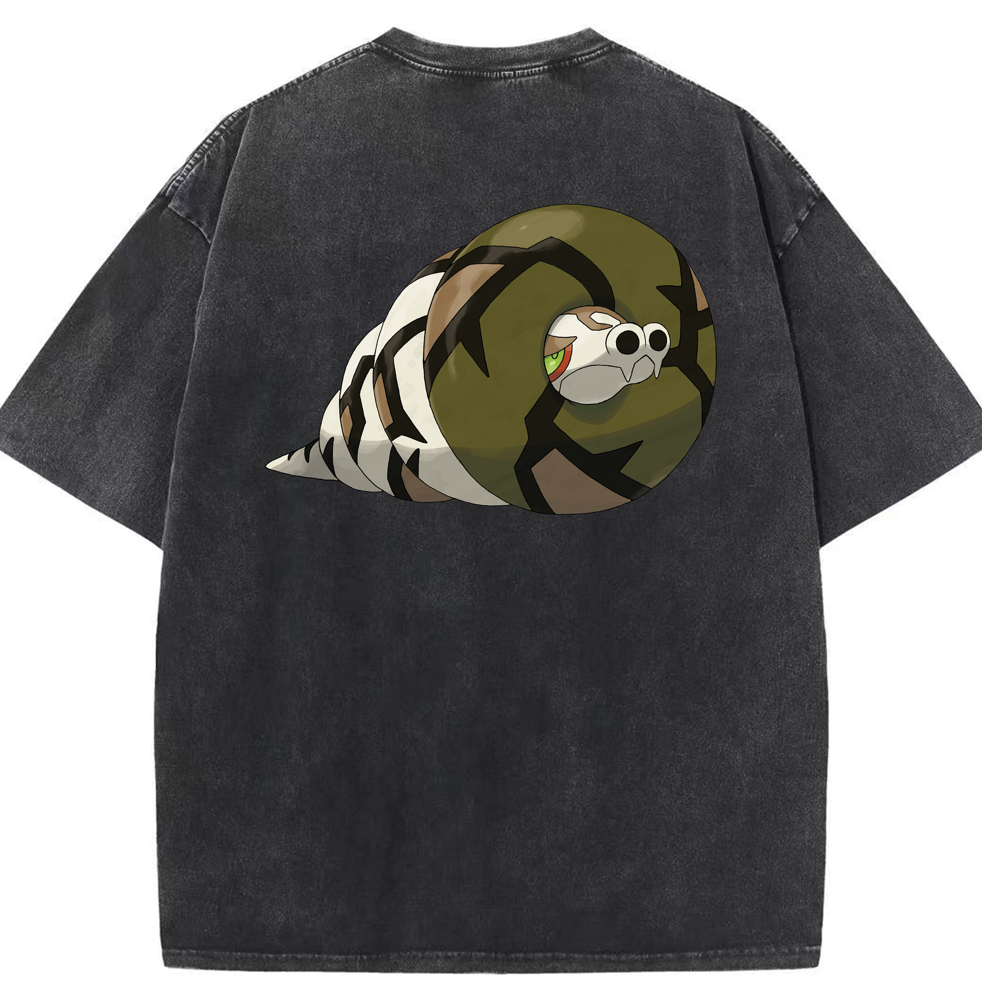 （画像用） ポケットモンスター Pokémon 綿100% ヴィンテージ風 半袖Tシャツ（背面プリント）
