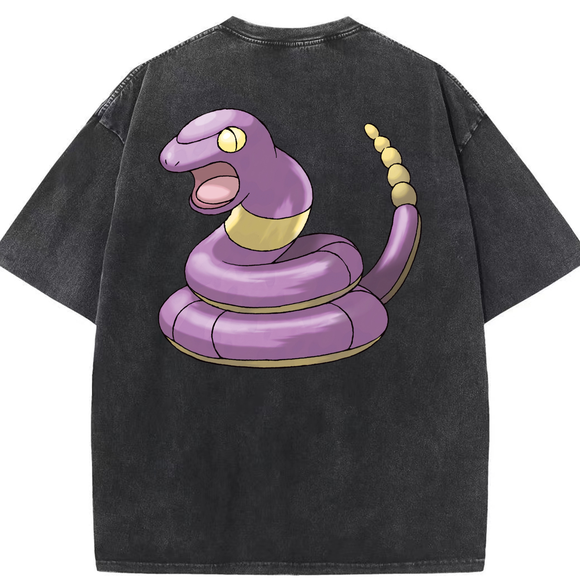（画像用） ポケットモンスター Pokémon 綿100% ヴィンテージ風 半袖Tシャツ（背面プリント）