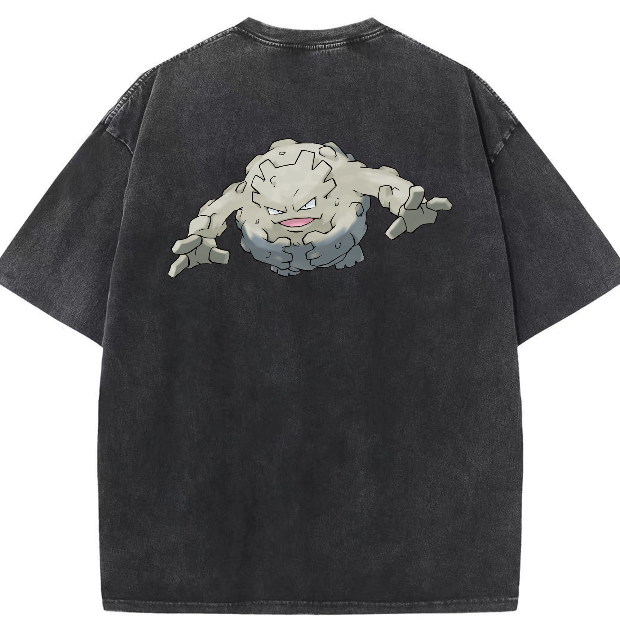 （画像用） ポケットモンスター Pokémon 綿100% ヴィンテージ風 半袖Tシャツ（背面プリント）