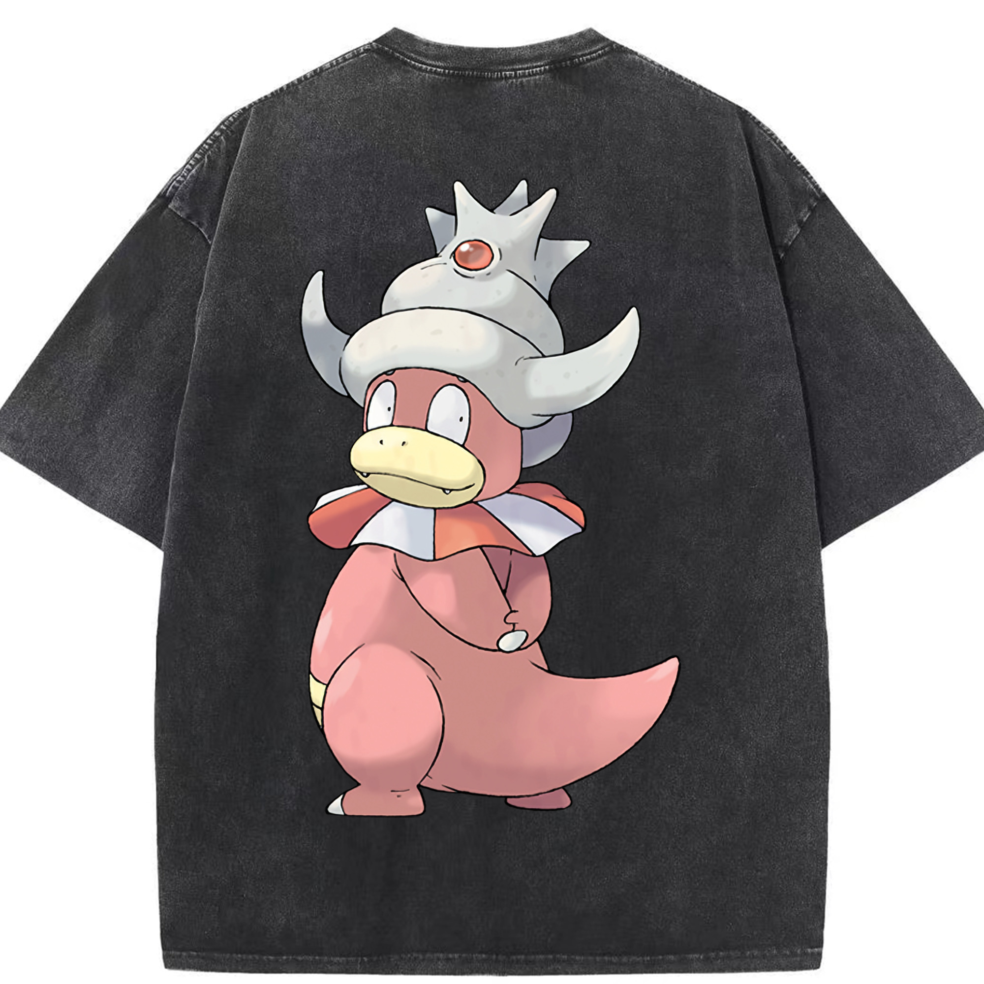 （画像用） ポケットモンスター Pokémon 綿100% ヴィンテージ風 半袖Tシャツ（背面プリント）