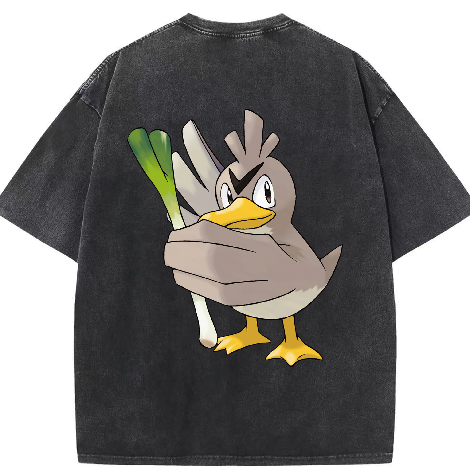 （画像用） ポケットモンスター Pokémon 綿100% ヴィンテージ風 半袖Tシャツ（背面プリント）