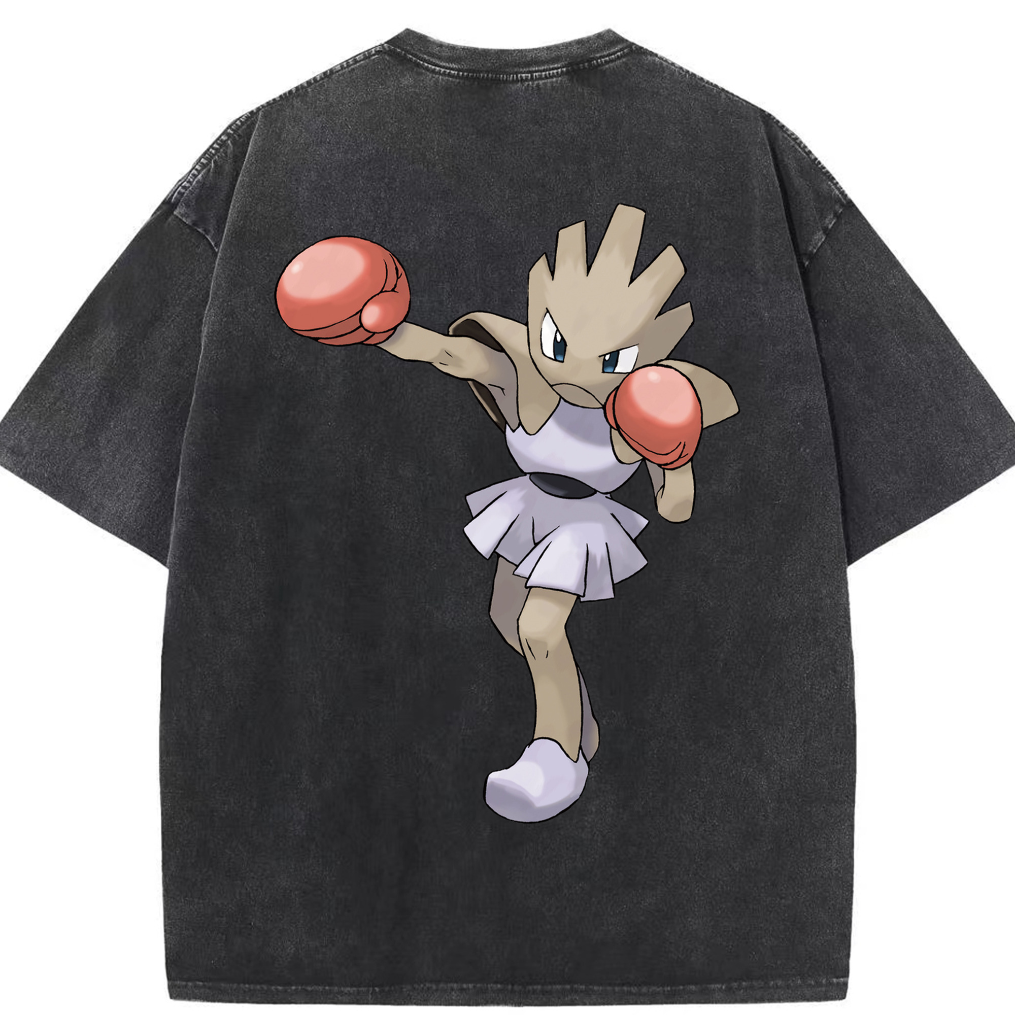 （画像用） ポケットモンスター Pokémon 綿100% ヴィンテージ風 半袖Tシャツ（背面プリント）