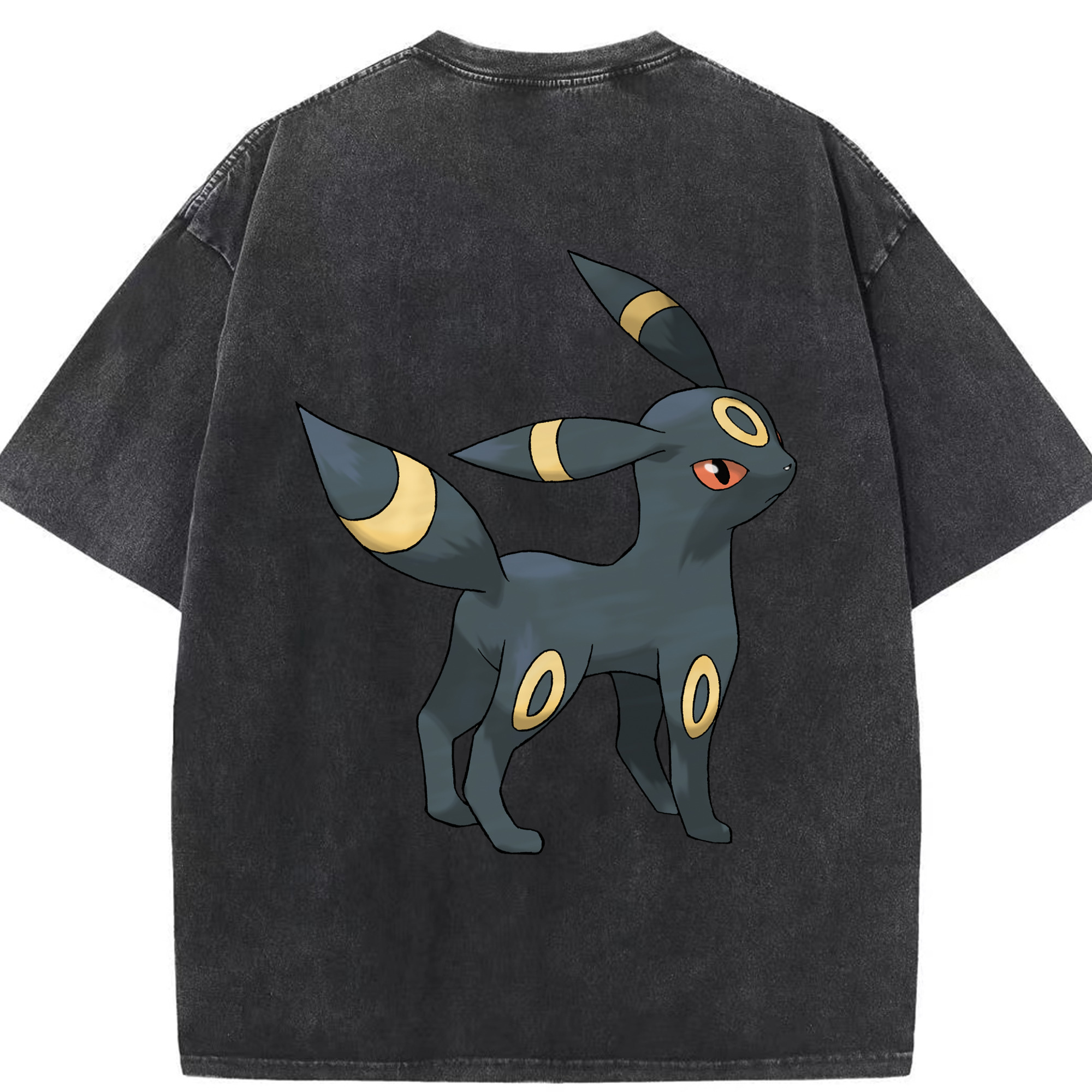 （画像用） ポケットモンスター Pokémon 綿100% ヴィンテージ風 半袖Tシャツ（背面プリント）