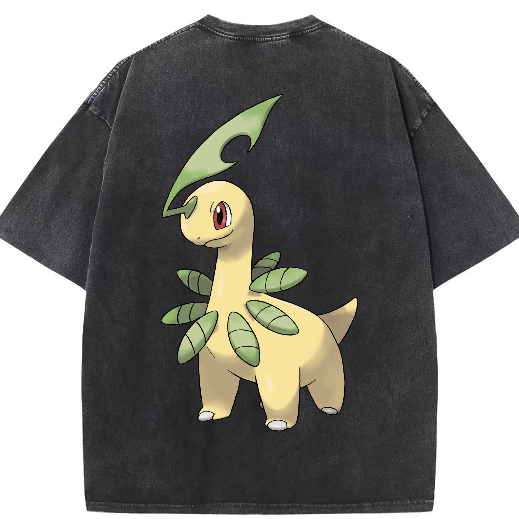 （画像用） ポケットモンスター Pokémon 綿100% ヴィンテージ風 半袖Tシャツ（背面プリント）