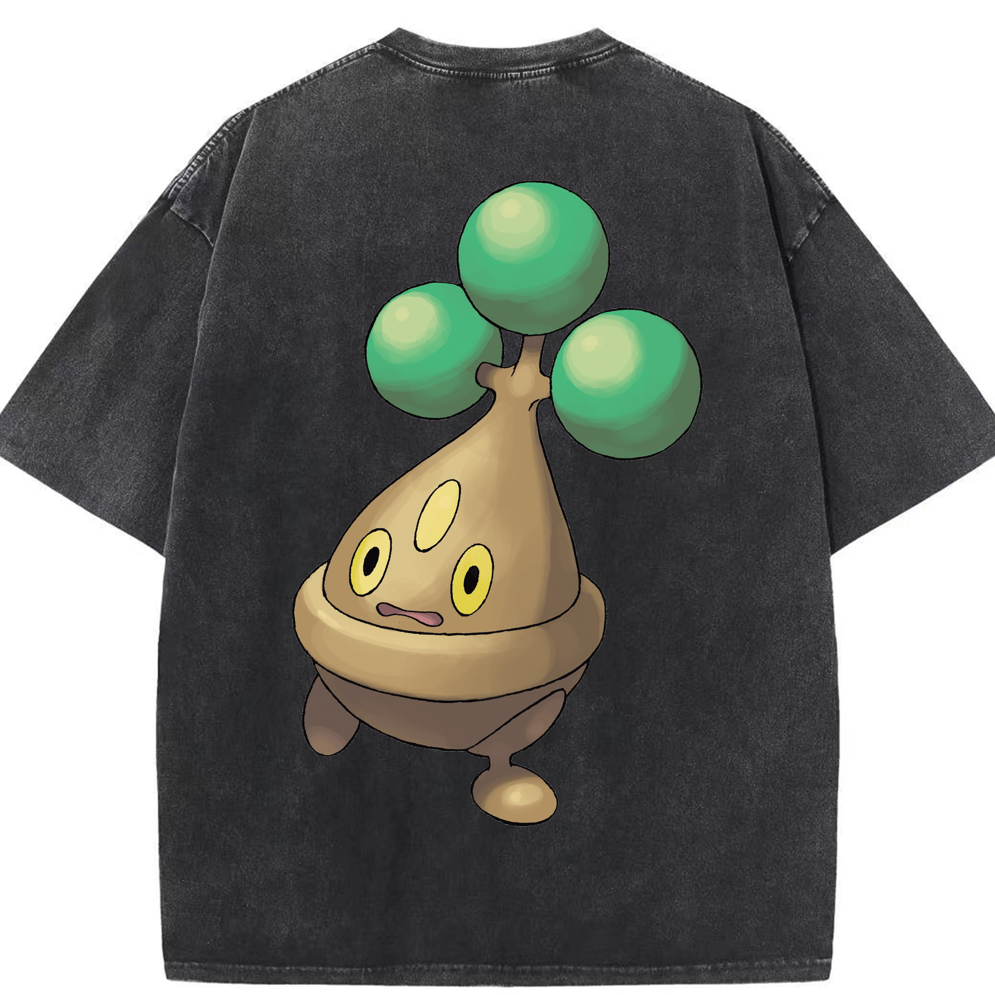 （画像用） ポケットモンスター Pokémon 綿100% ヴィンテージ風 半袖Tシャツ（背面プリント）