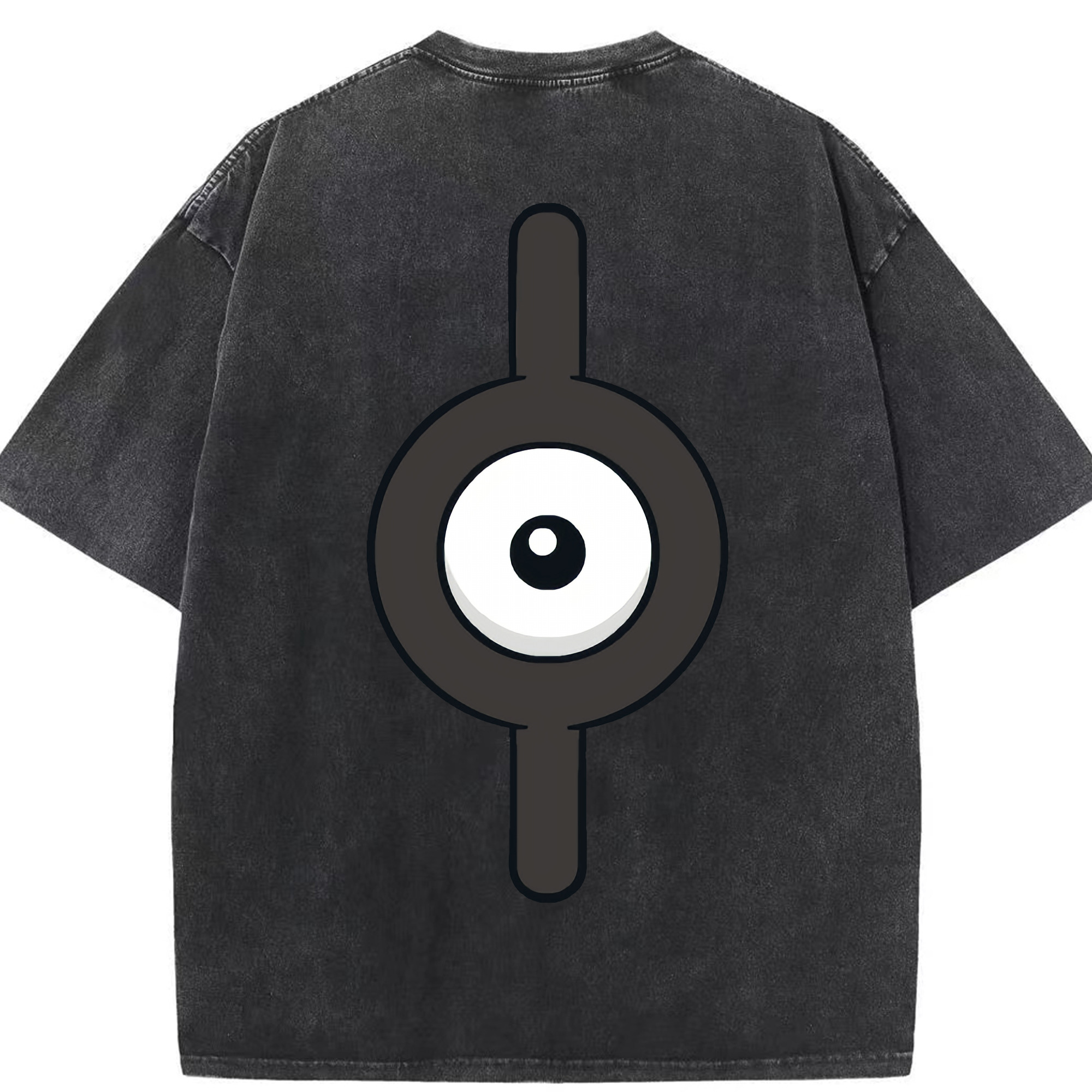（画像用） ポケットモンスター Pokémon 綿100% ヴィンテージ風 半袖Tシャツ（背面プリント）