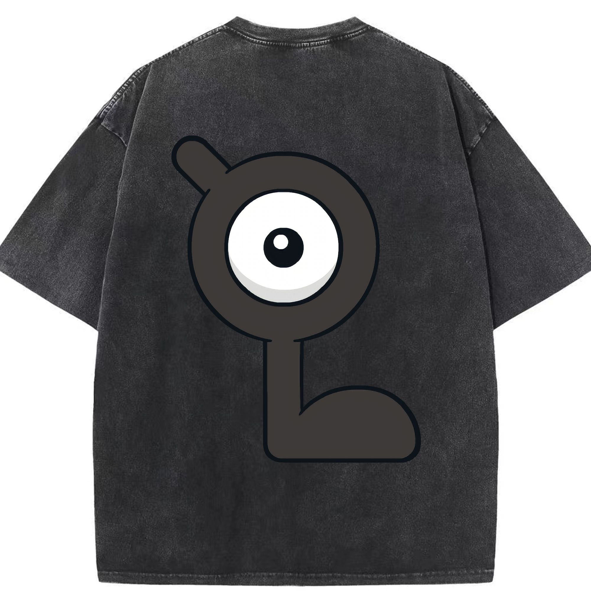 （画像用） ポケットモンスター Pokémon 綿100% ヴィンテージ風 半袖Tシャツ（背面プリント）