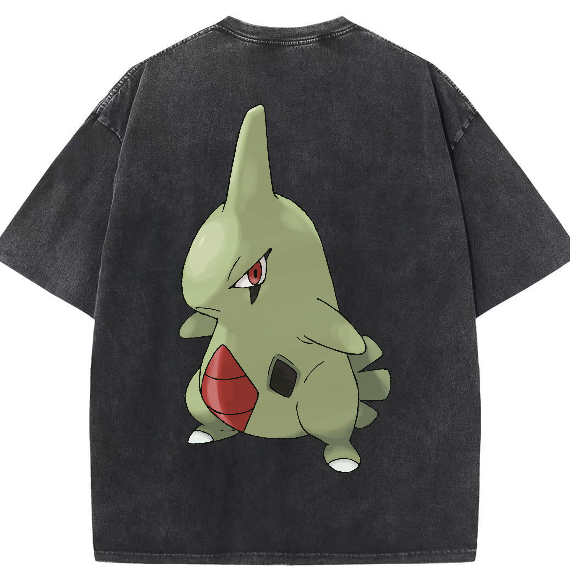 （画像用） ポケットモンスター Pokémon 綿100% ヴィンテージ風 半袖Tシャツ（背面プリント）