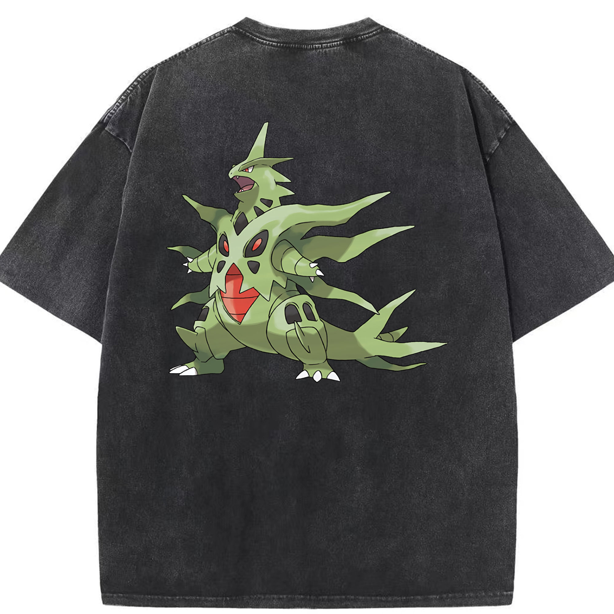 （画像用） ポケットモンスター Pokémon 綿100% ヴィンテージ風 半袖Tシャツ（背面プリント）
