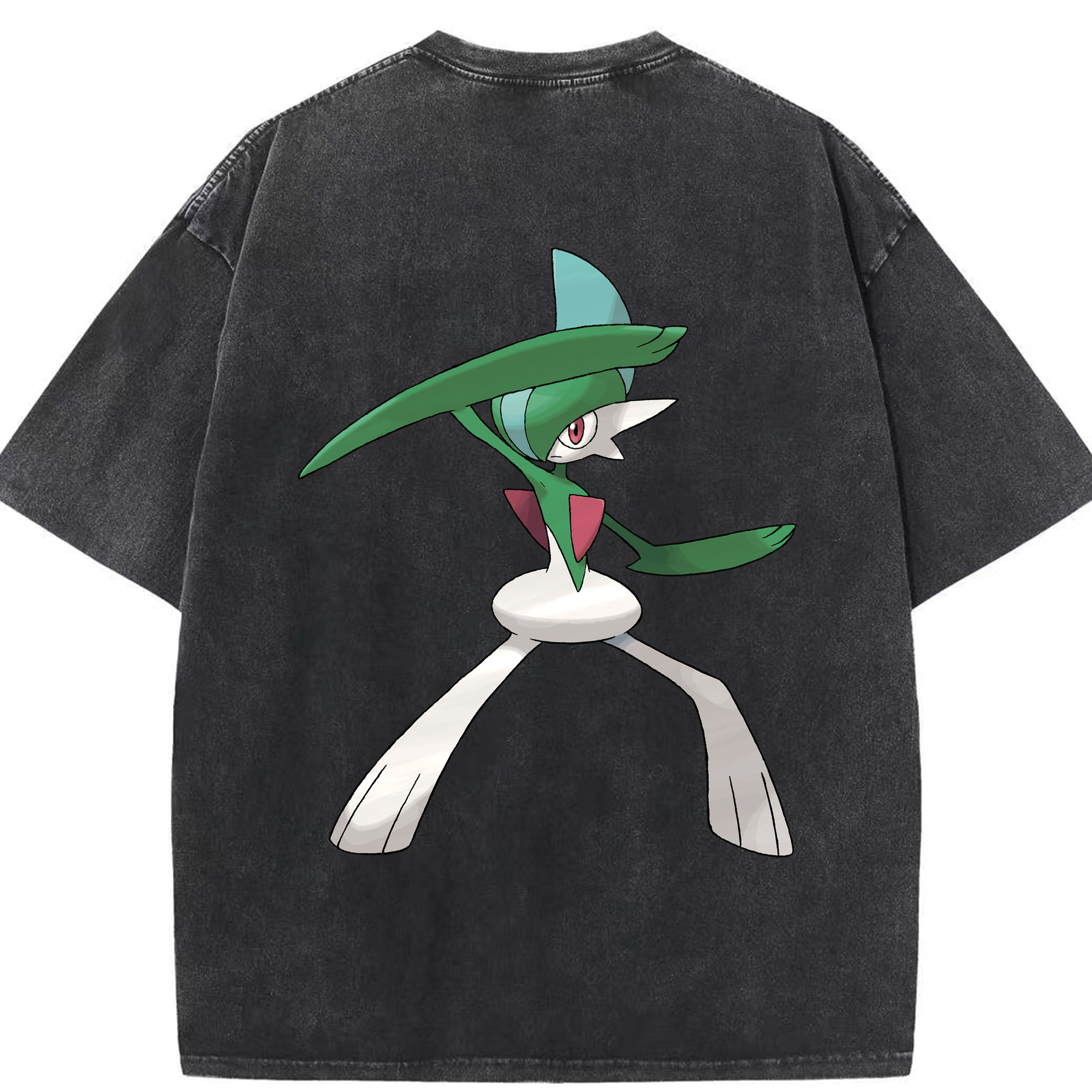 （画像用） ポケットモンスター Pokémon 綿100% ヴィンテージ風 半袖Tシャツ（背面プリント）