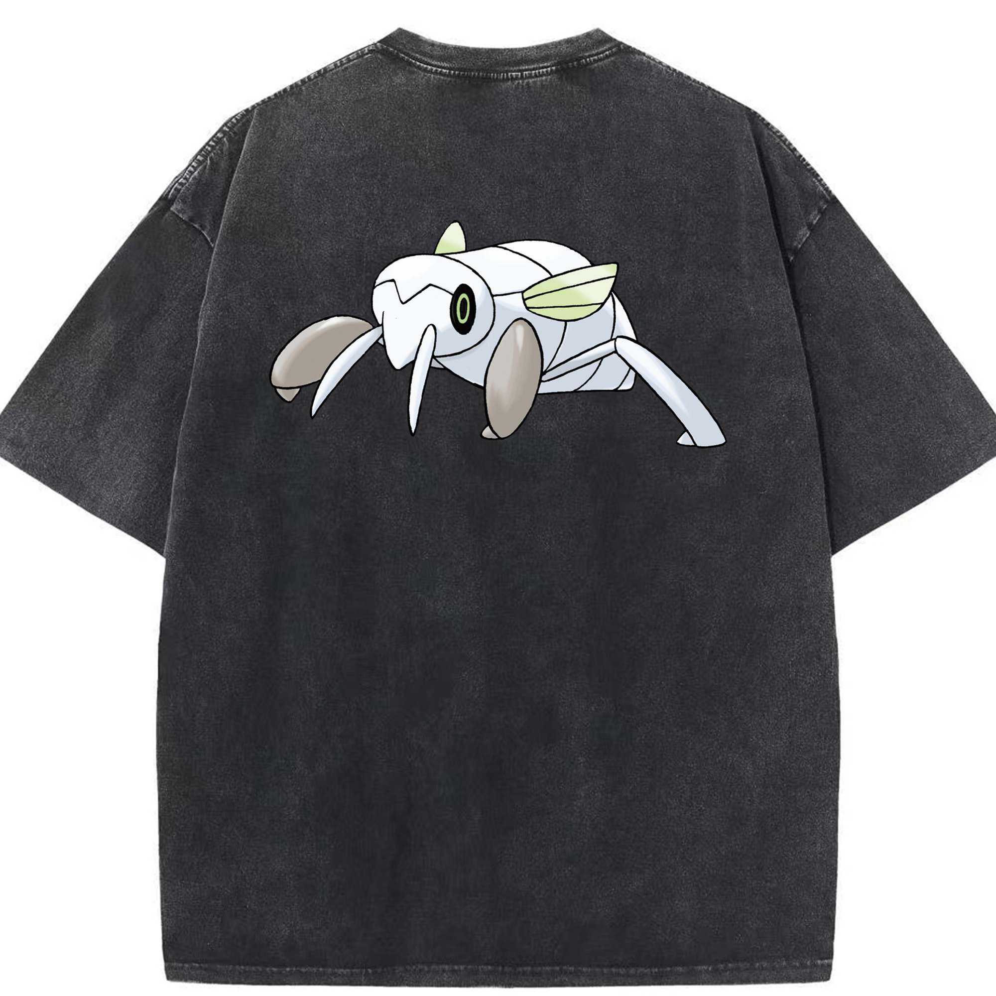 （画像用） ポケットモンスター Pokémon 綿100% ヴィンテージ風 半袖Tシャツ（背面プリント）