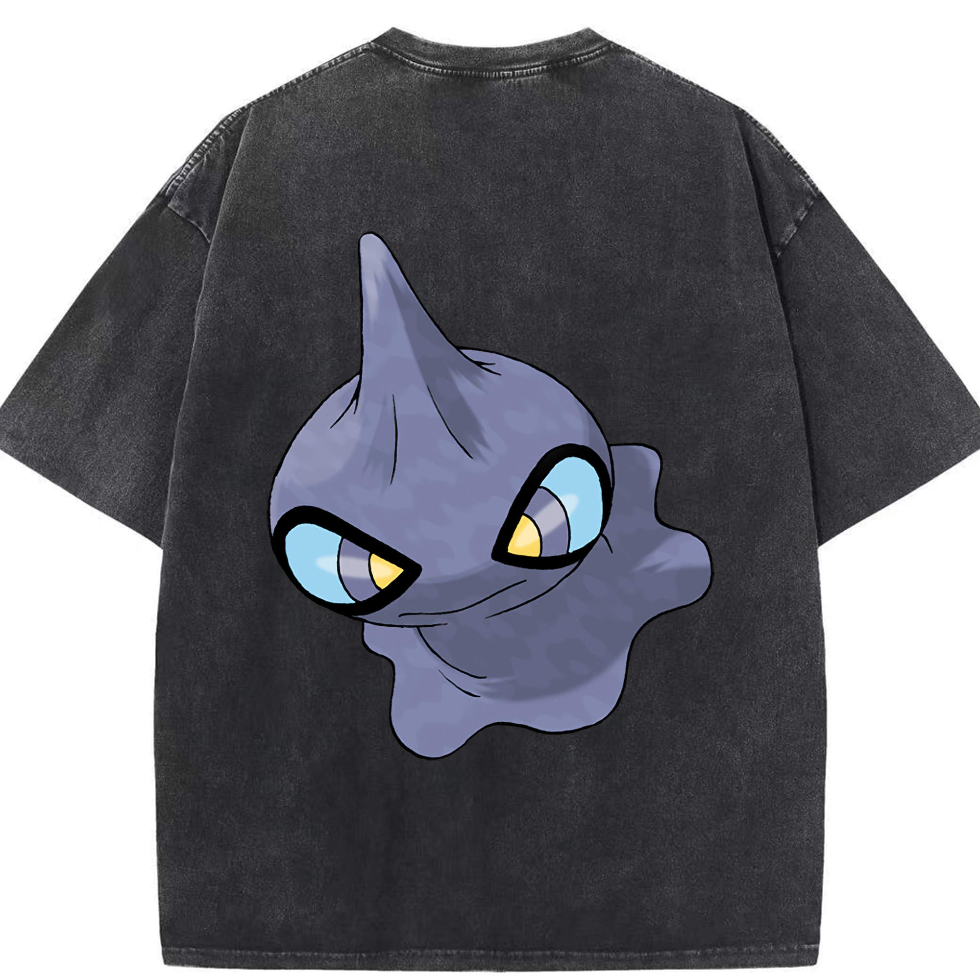 （画像用） ポケットモンスター Pokémon 綿100% ヴィンテージ風 半袖Tシャツ（背面プリント）