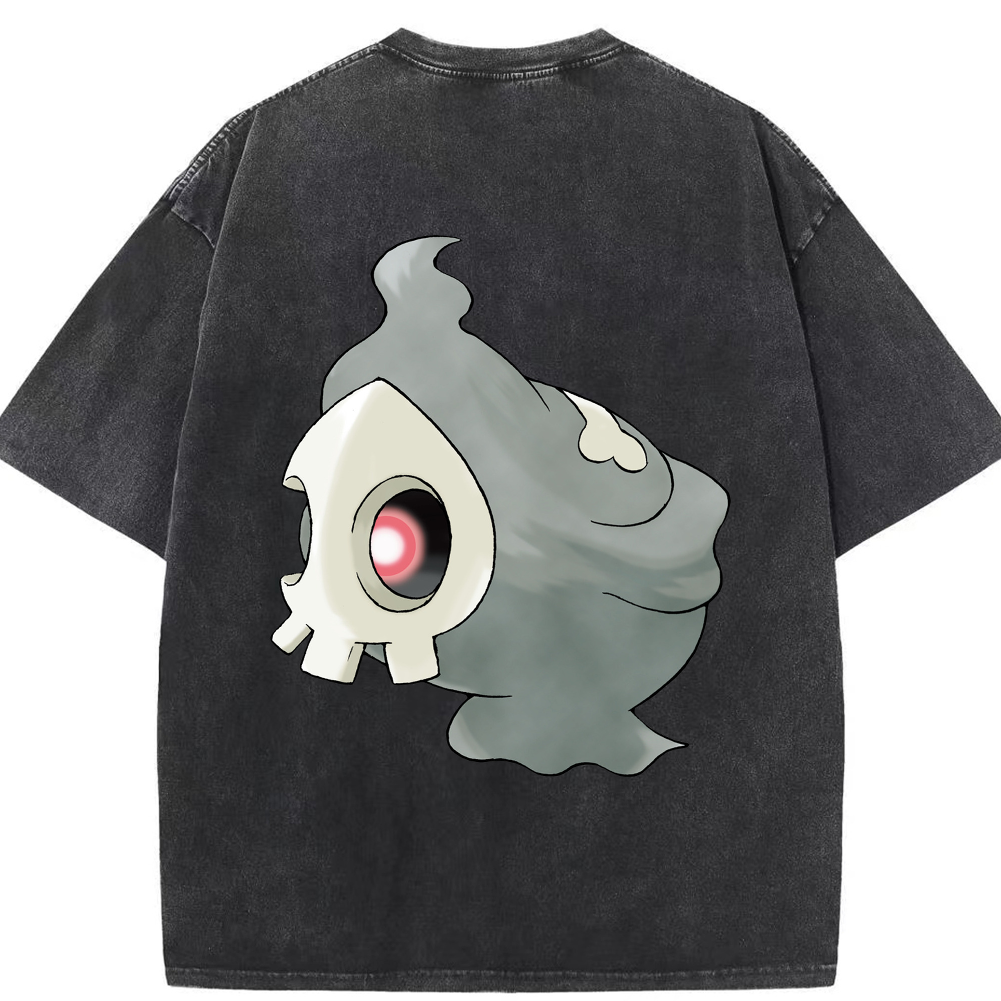 （画像用） ポケットモンスター Pokémon 綿100% ヴィンテージ風 半袖Tシャツ（背面プリント）