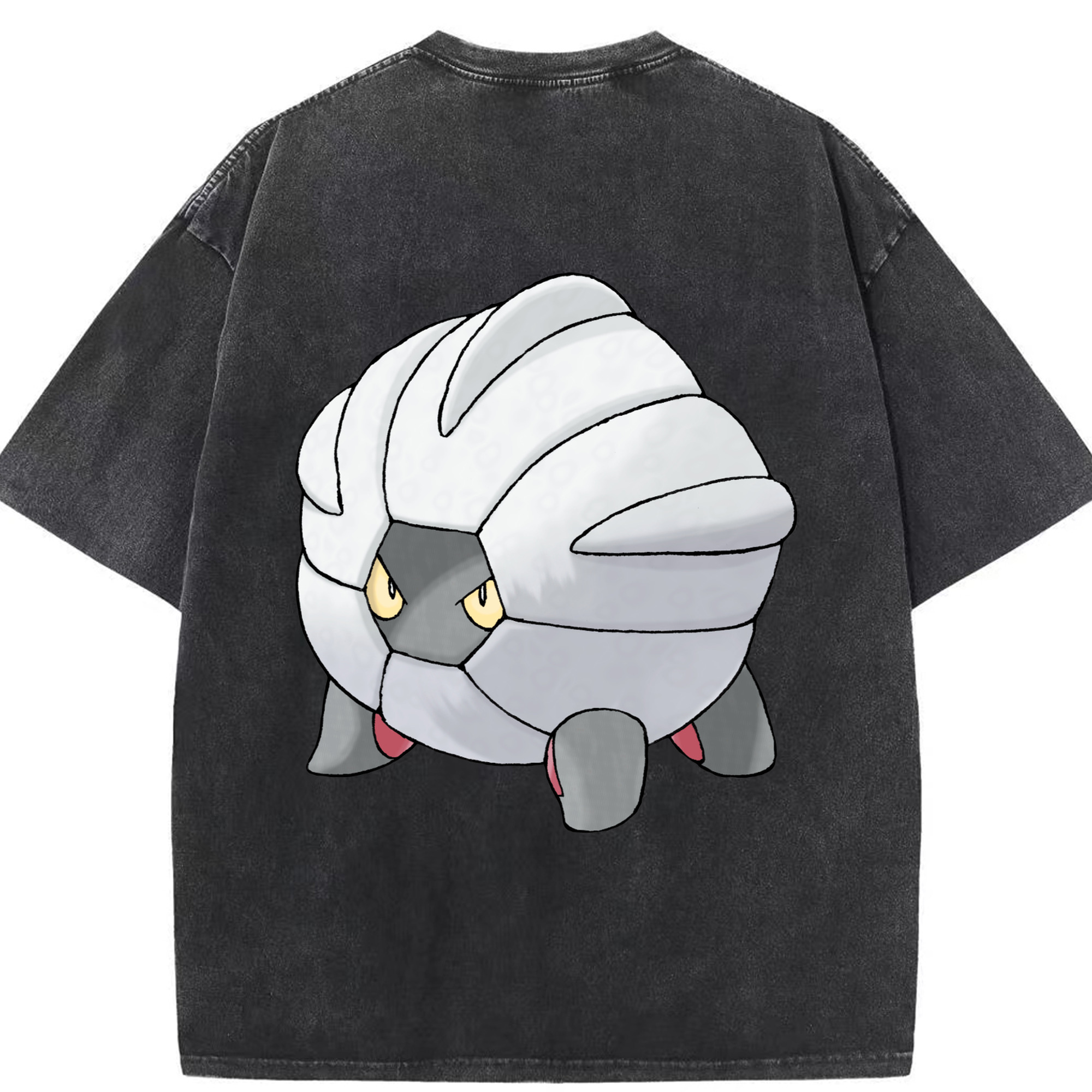 （画像用） ポケットモンスター Pokémon 綿100% ヴィンテージ風 半袖Tシャツ（背面プリント）