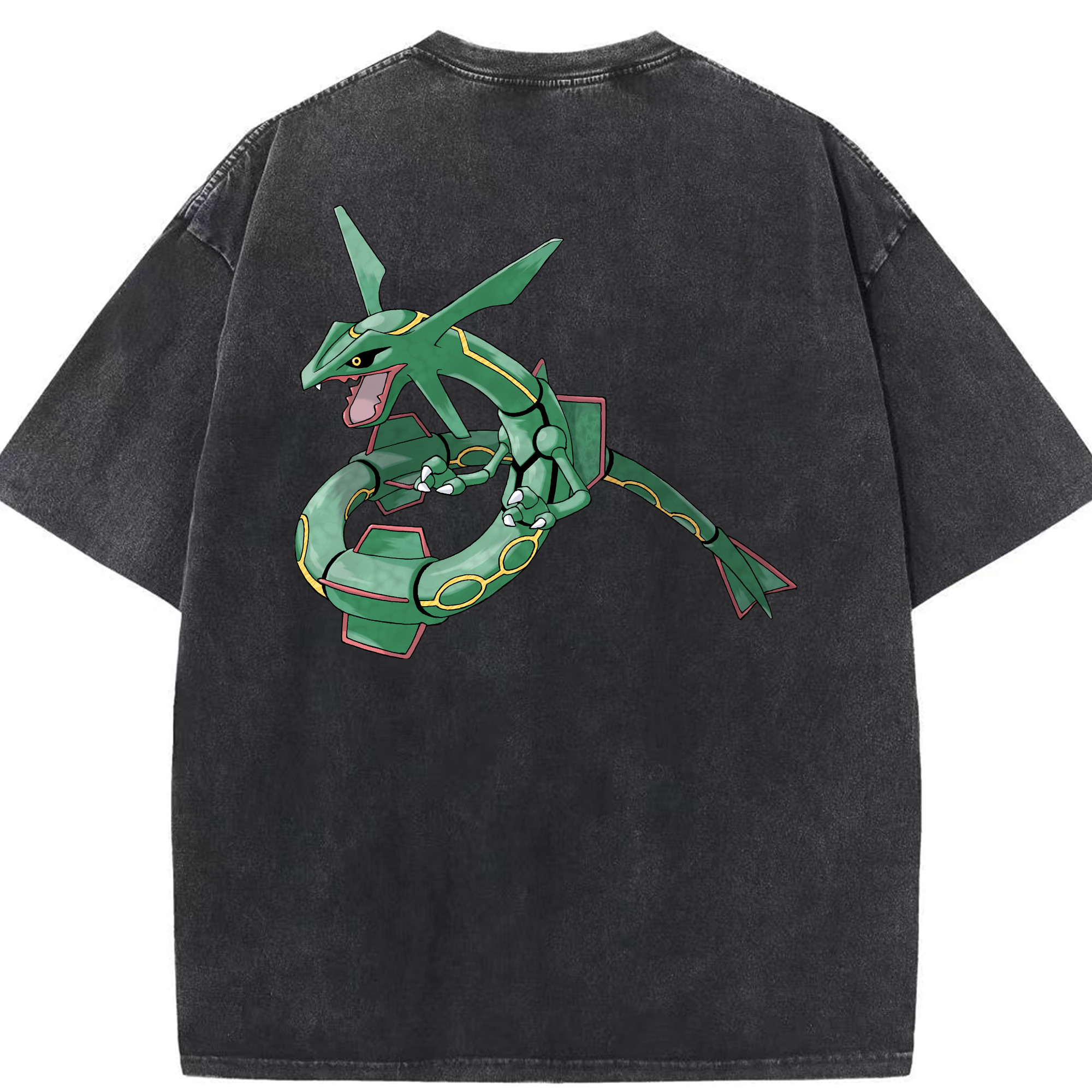 （画像用） ポケットモンスター Pokémon 綿100% ヴィンテージ風 半袖Tシャツ（背面プリント）