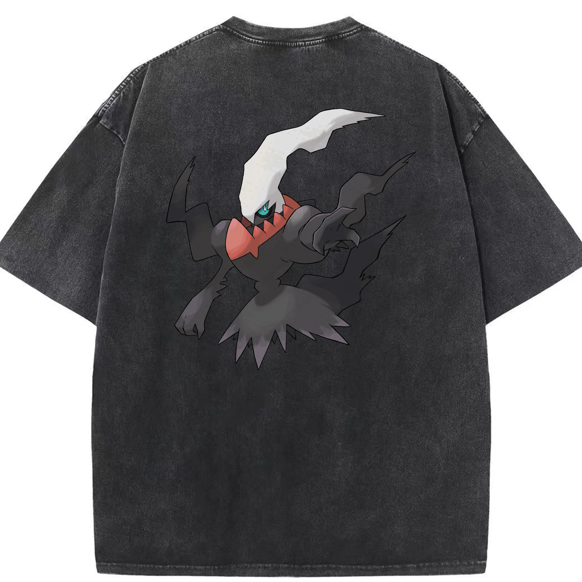 （画像用） ポケットモンスター Pokémon 綿100% ヴィンテージ風 半袖Tシャツ（背面プリント）