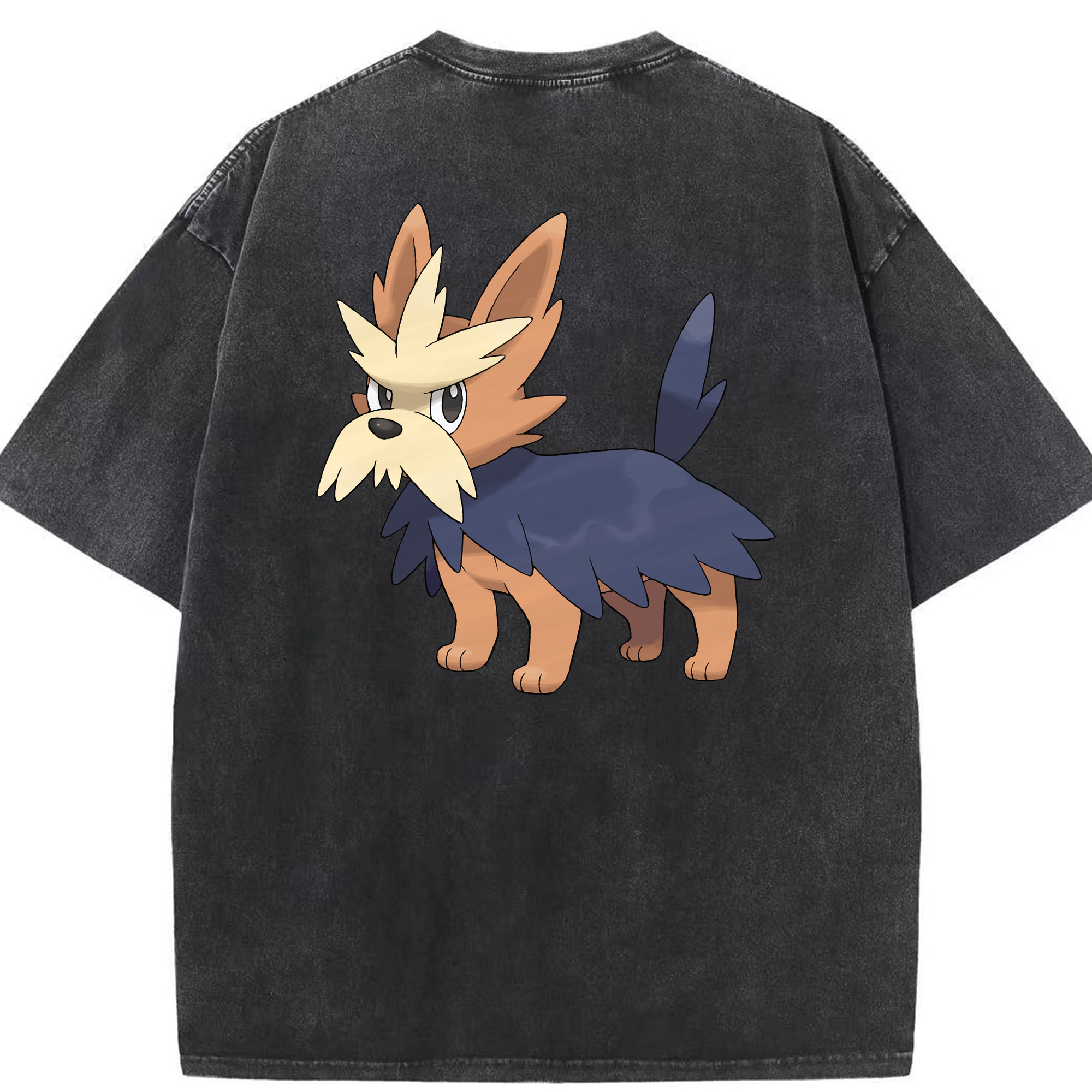 （画像用） ポケットモンスター Pokémon 綿100% ヴィンテージ風 半袖Tシャツ（背面プリント）