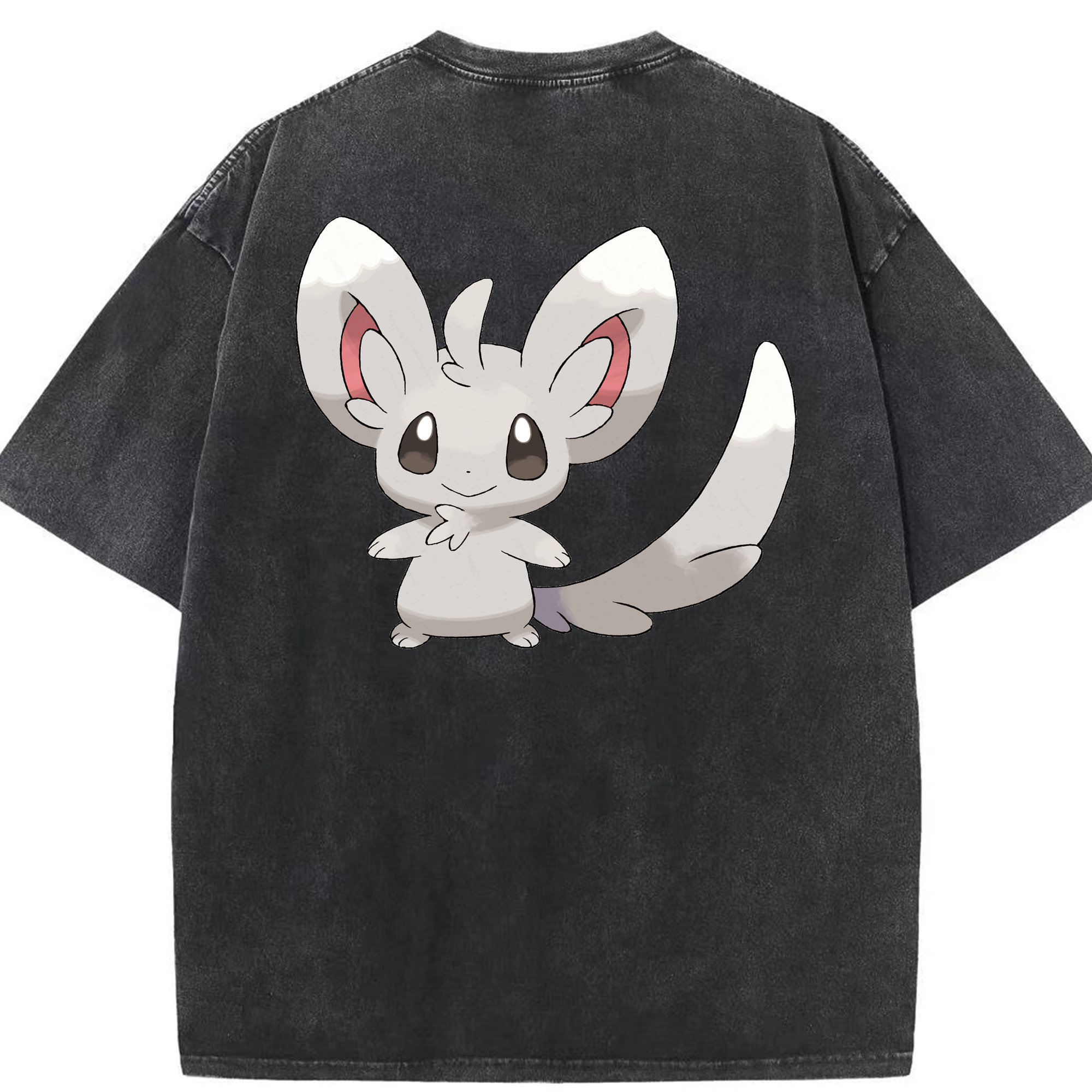 （画像用） ポケットモンスター Pokémon 綿100% ヴィンテージ風 半袖Tシャツ（背面プリント）