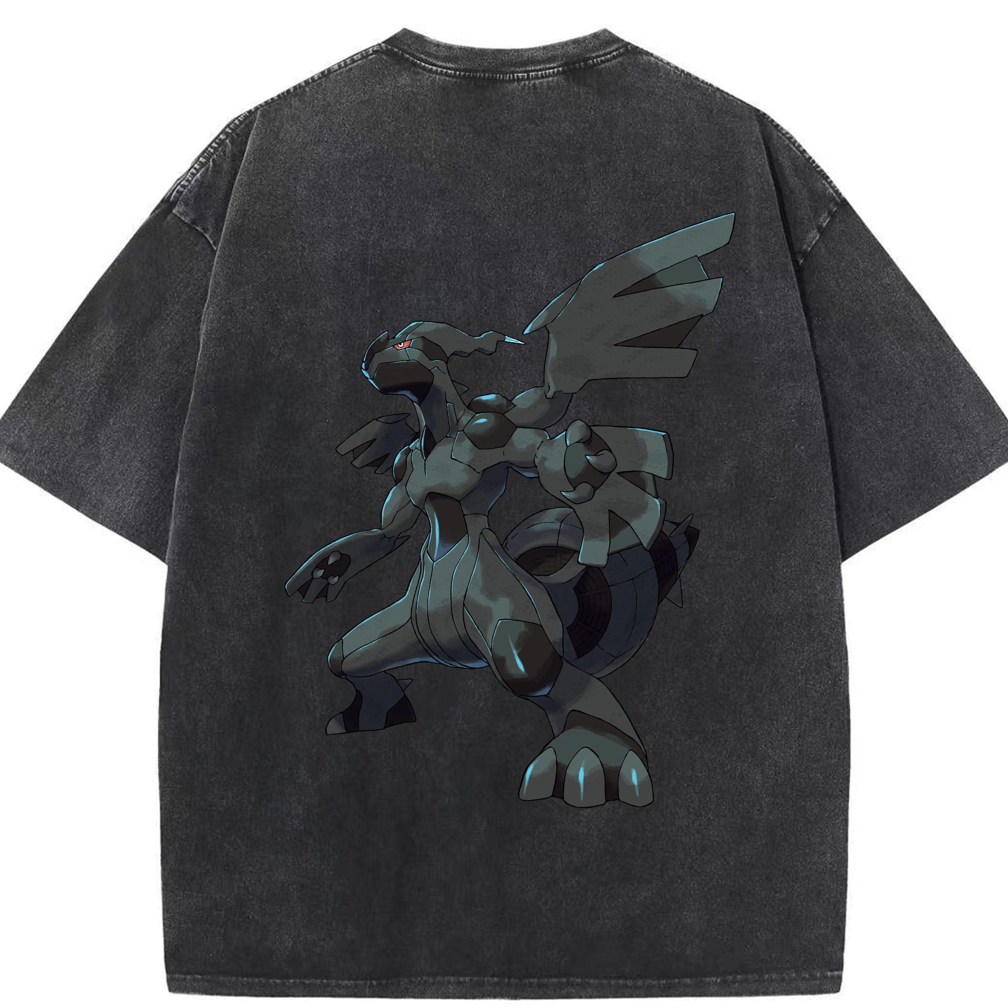 （画像用） ポケットモンスター Pokémon 綿100% ヴィンテージ風 半袖Tシャツ（背面プリント）