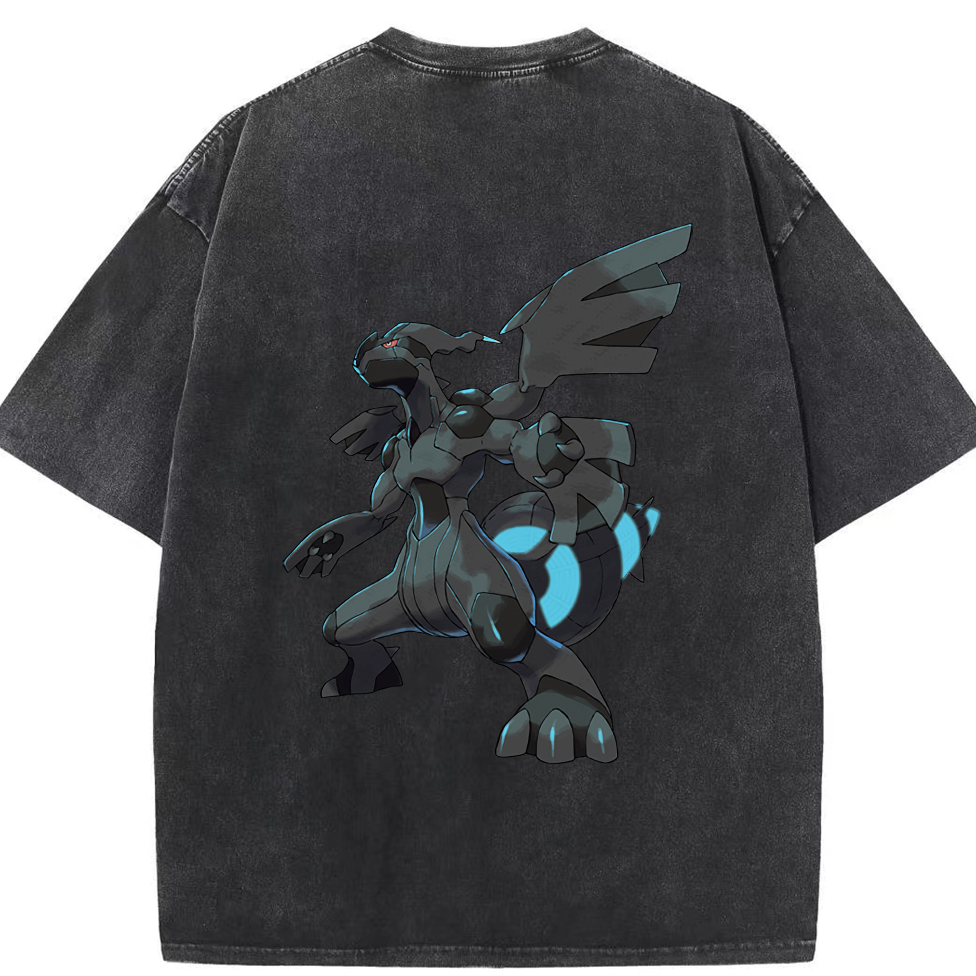 （画像用） ポケットモンスター Pokémon 綿100% ヴィンテージ風 半袖Tシャツ（背面プリント）