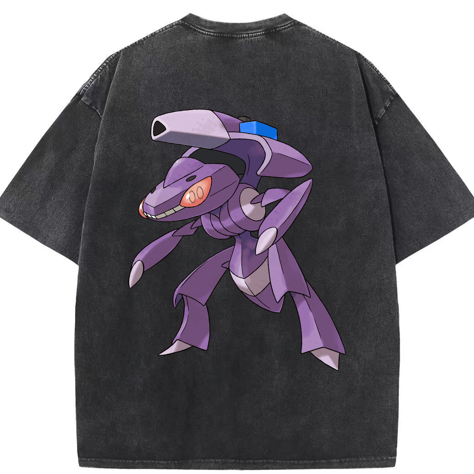 （画像用） ポケットモンスター Pokémon 綿100% ヴィンテージ風 半袖Tシャツ（背面プリント）