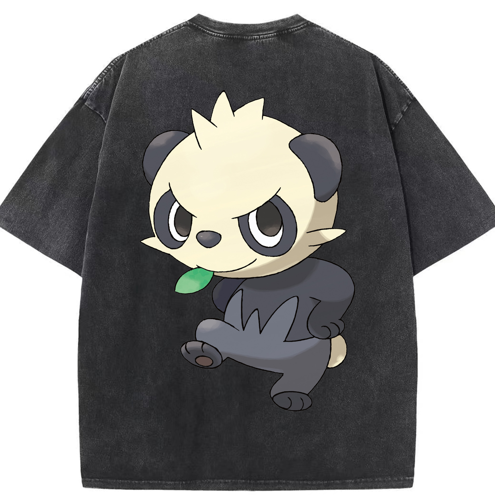 （画像用） ポケットモンスター Pokémon 綿100% ヴィンテージ風 半袖Tシャツ（背面プリント）