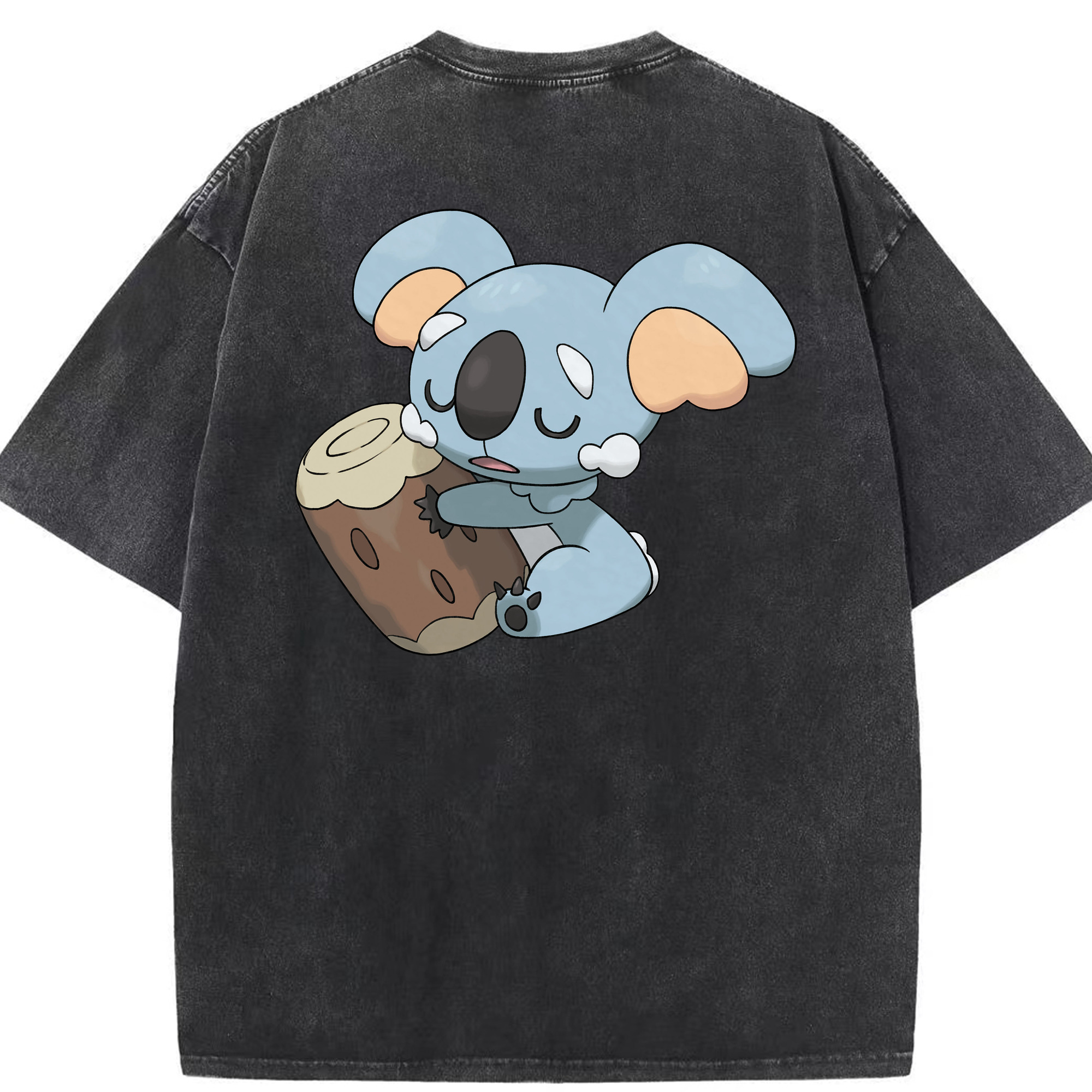 （画像用） ポケットモンスター Pokémon 綿100% ヴィンテージ風 半袖Tシャツ（背面プリント）