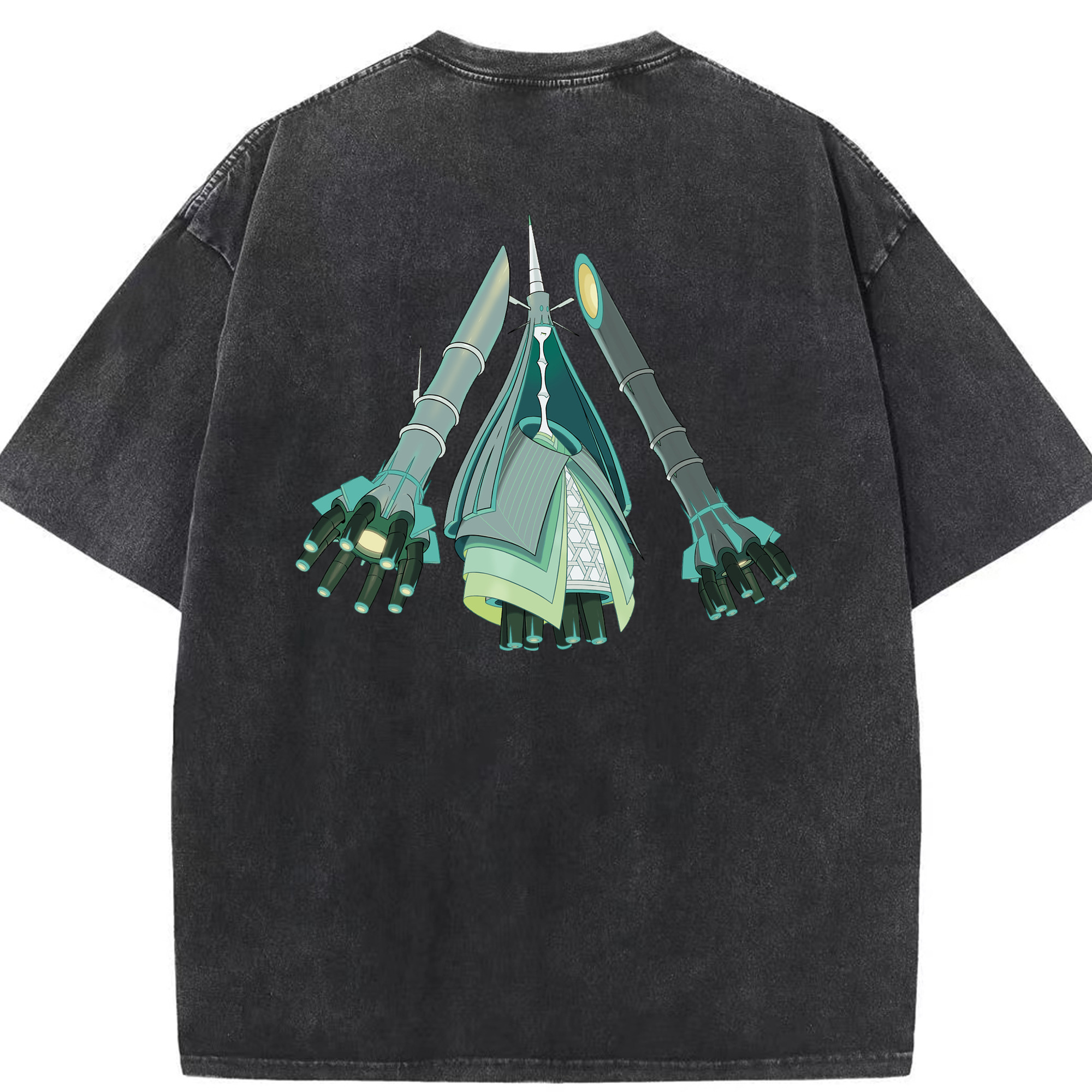（画像用） ポケットモンスター Pokémon 綿100% ヴィンテージ風 半袖Tシャツ（背面プリント）