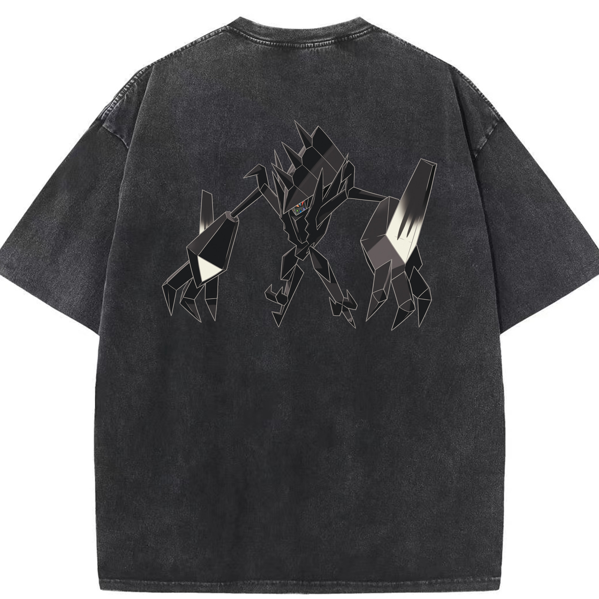 （画像用） ポケットモンスター Pokémon 綿100% ヴィンテージ風 半袖Tシャツ（背面プリント）