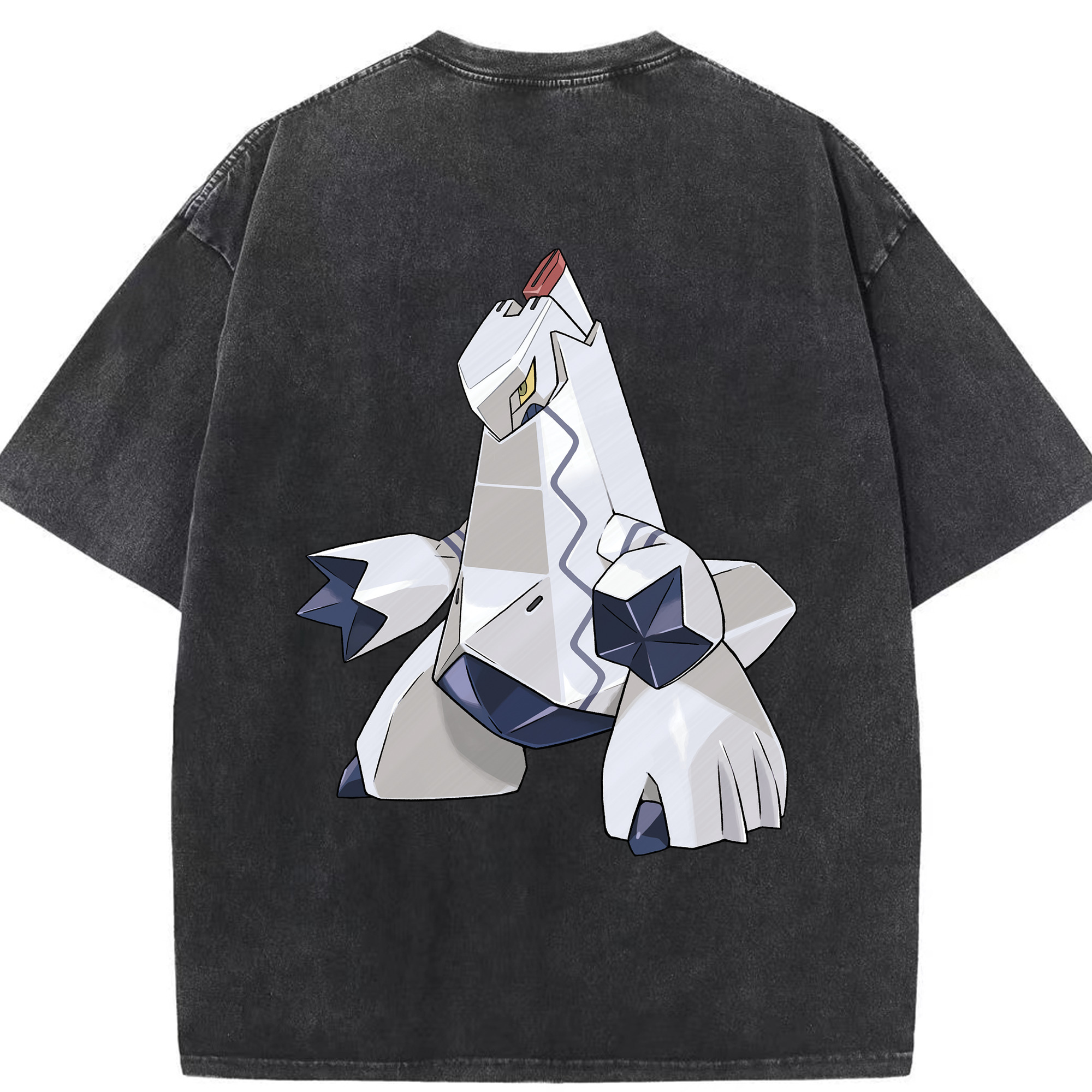 （画像用） ポケットモンスター Pokémon 綿100% ヴィンテージ風 半袖Tシャツ（背面プリント）