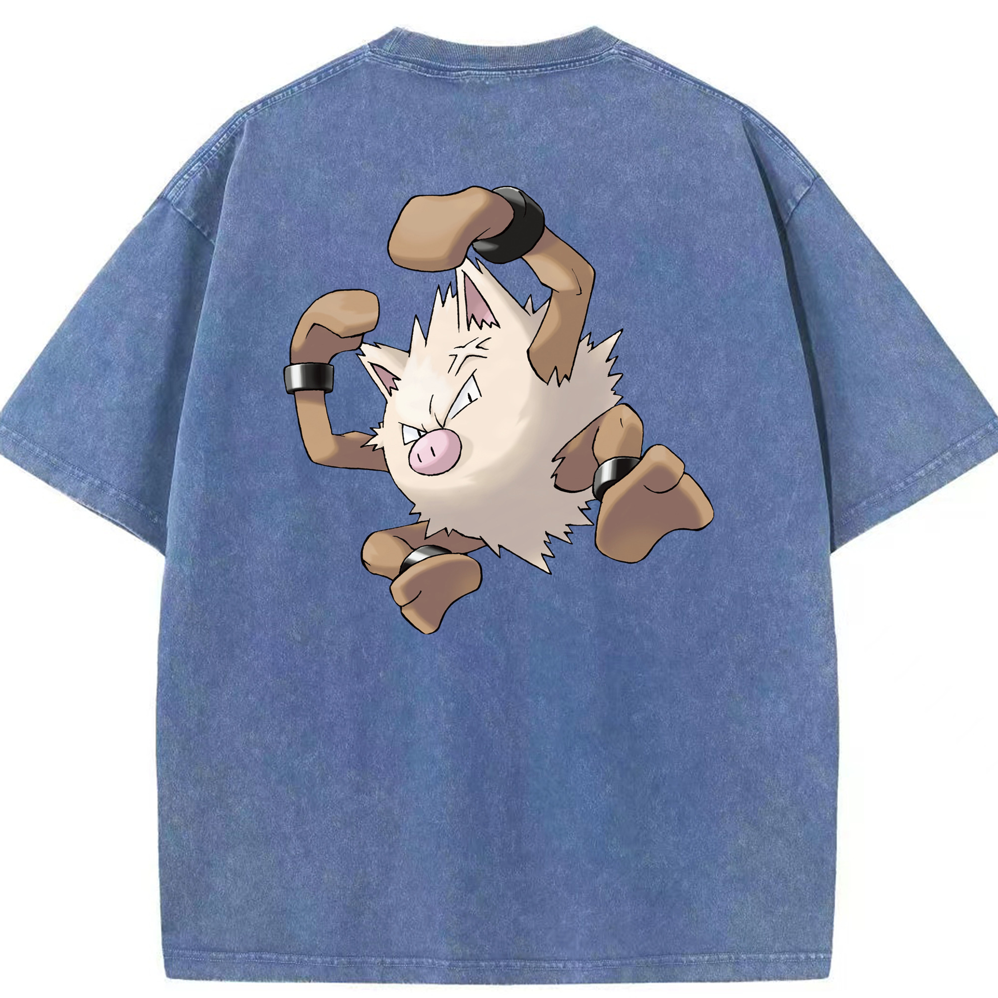 （画像用） ポケットモンスター Pokémon 綿100% ヴィンテージ風 半袖Tシャツ（背面プリント）