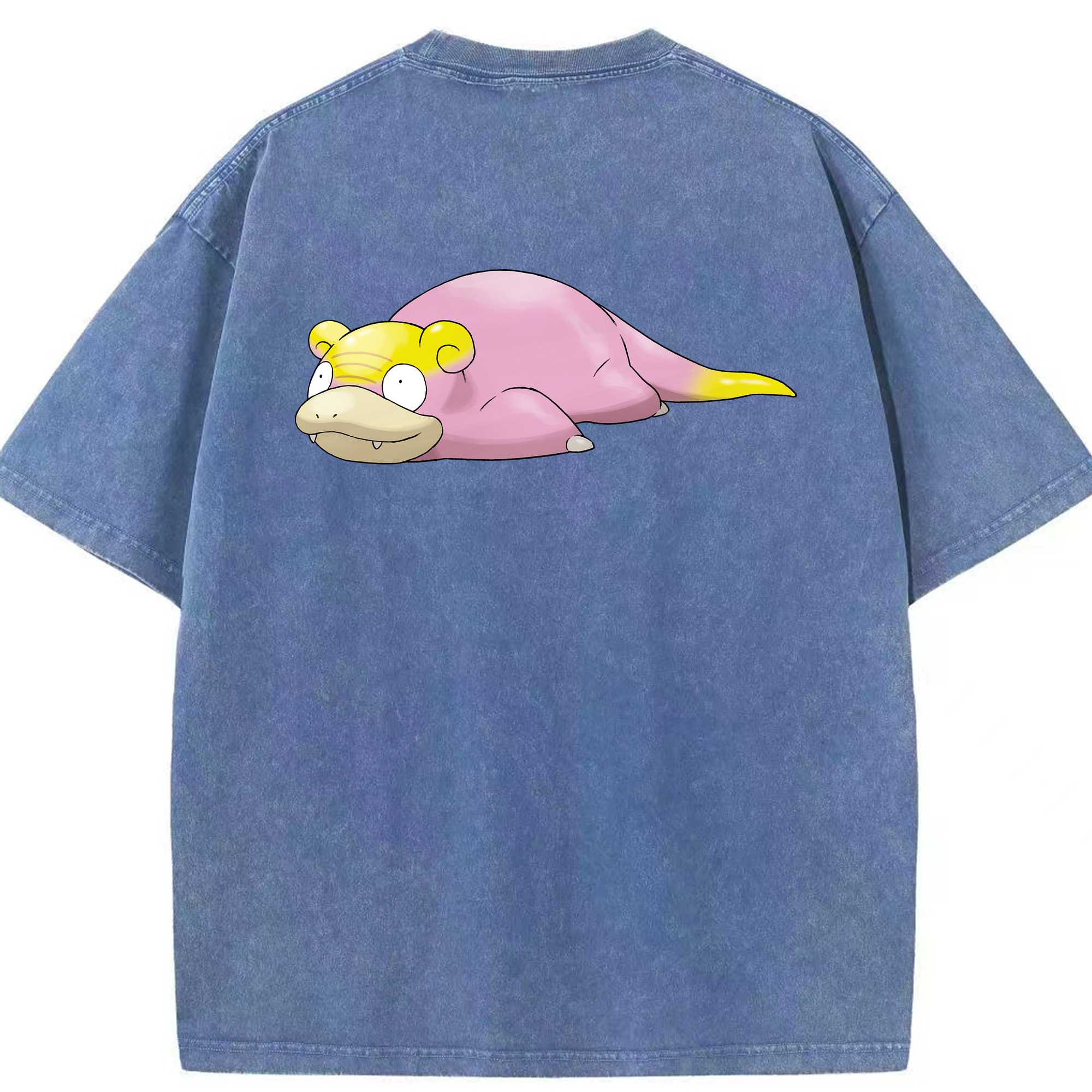 （画像用） ポケットモンスター Pokémon 綿100% ヴィンテージ風 半袖Tシャツ（背面プリント）