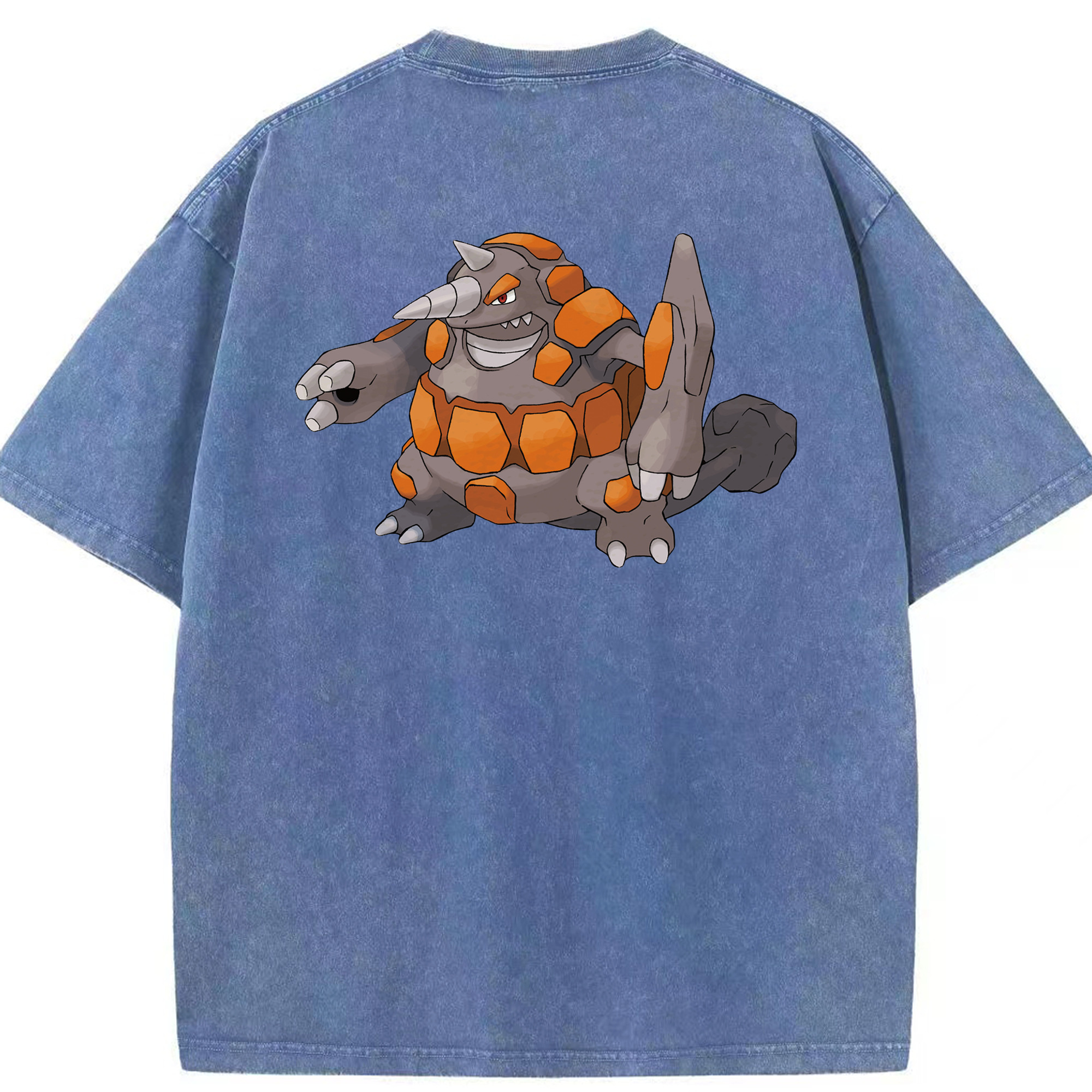 （画像用） ポケットモンスター Pokémon 綿100% ヴィンテージ風 半袖Tシャツ（背面プリント）