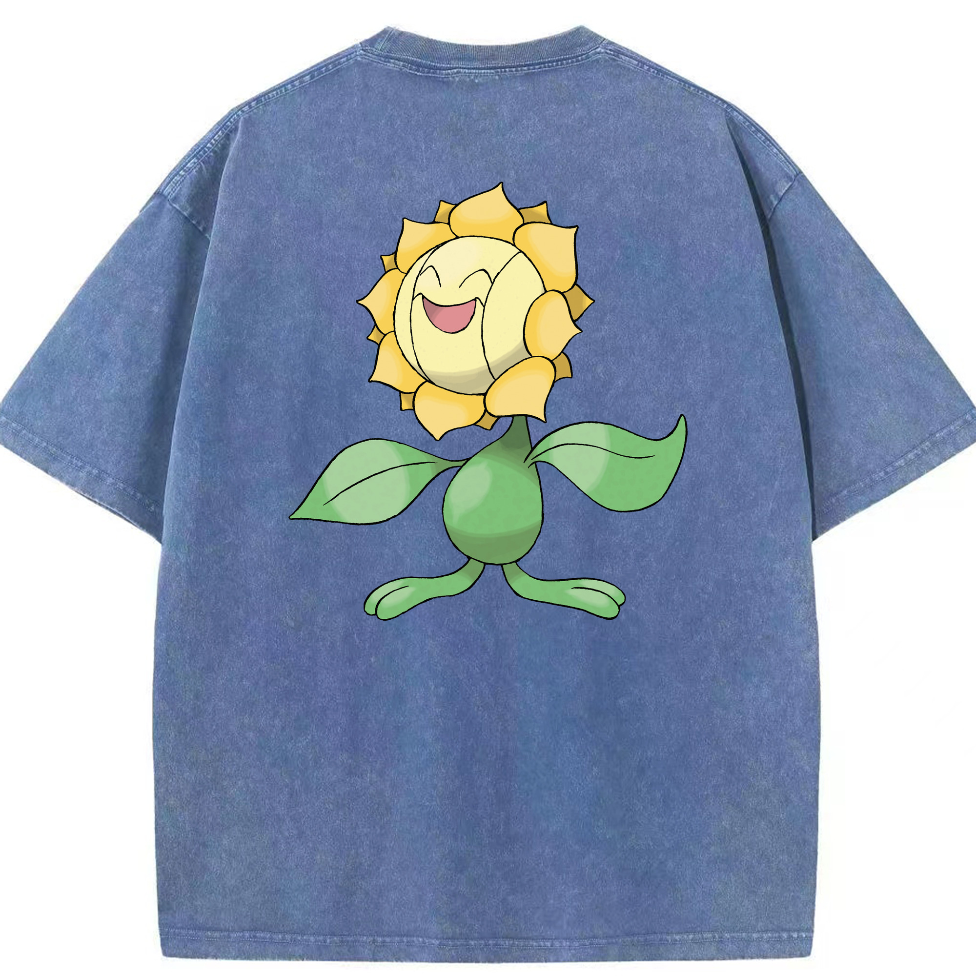 （画像用） ポケットモンスター Pokémon 綿100% ヴィンテージ風 半袖Tシャツ（背面プリント）