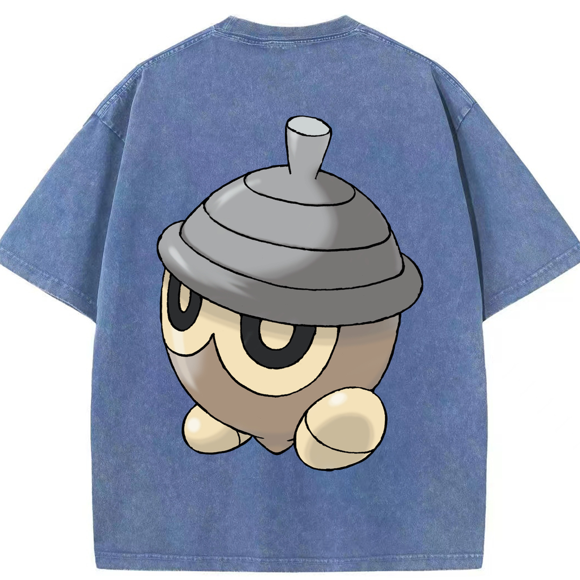 （画像用） ポケットモンスター Pokémon 綿100% ヴィンテージ風 半袖Tシャツ（背面プリント）