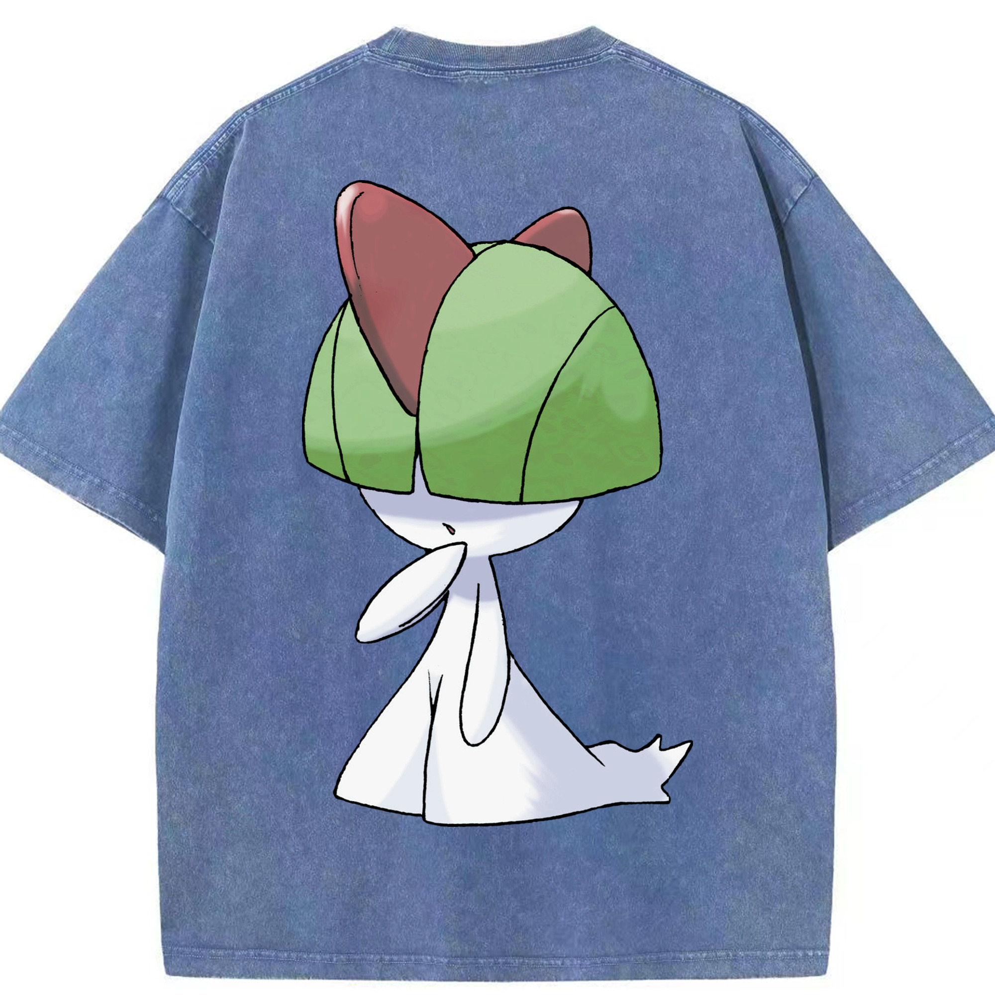 （画像用） ポケットモンスター Pokémon 綿100% ヴィンテージ風 半袖Tシャツ（背面プリント）