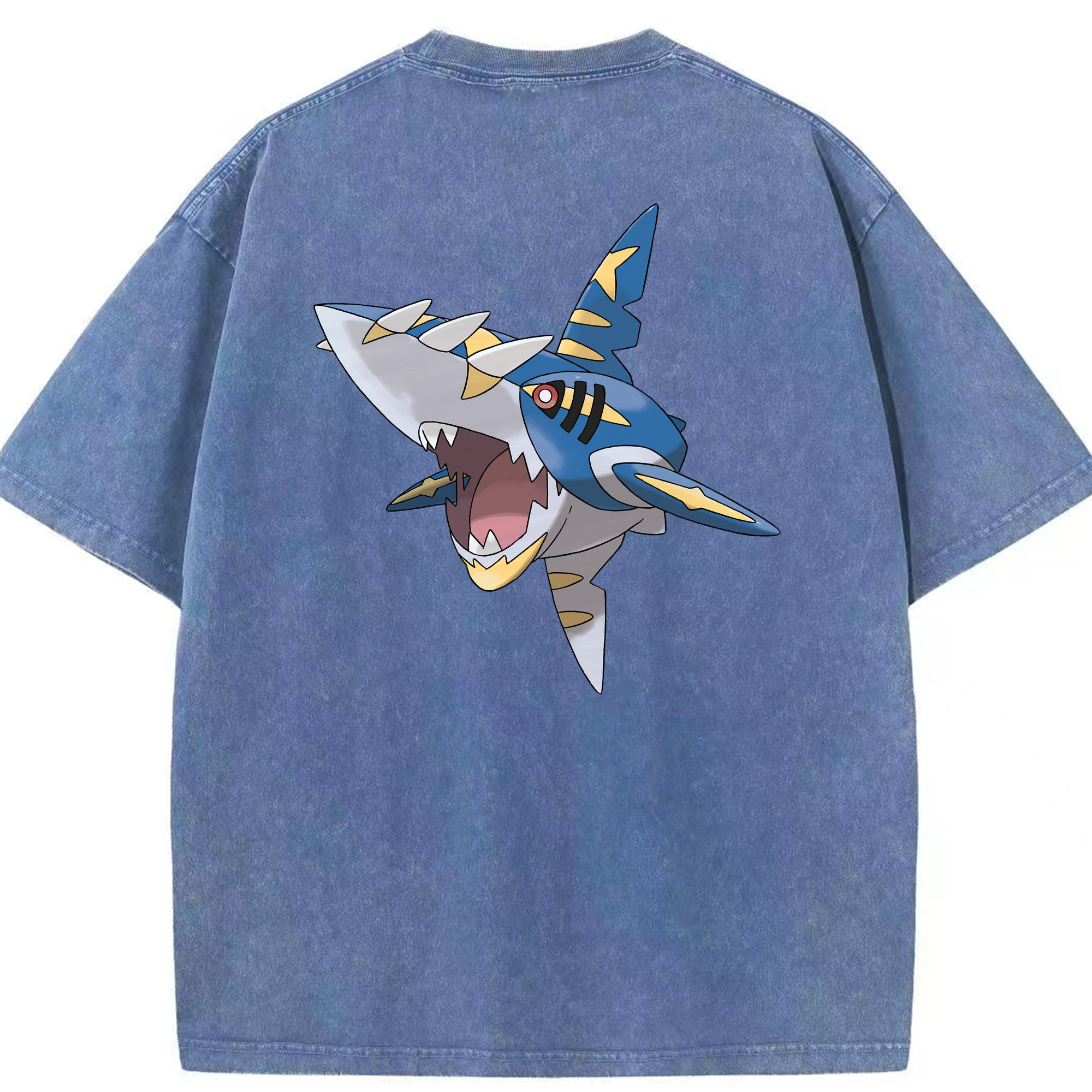 （画像用） ポケットモンスター Pokémon 綿100% ヴィンテージ風 半袖Tシャツ（背面プリント）