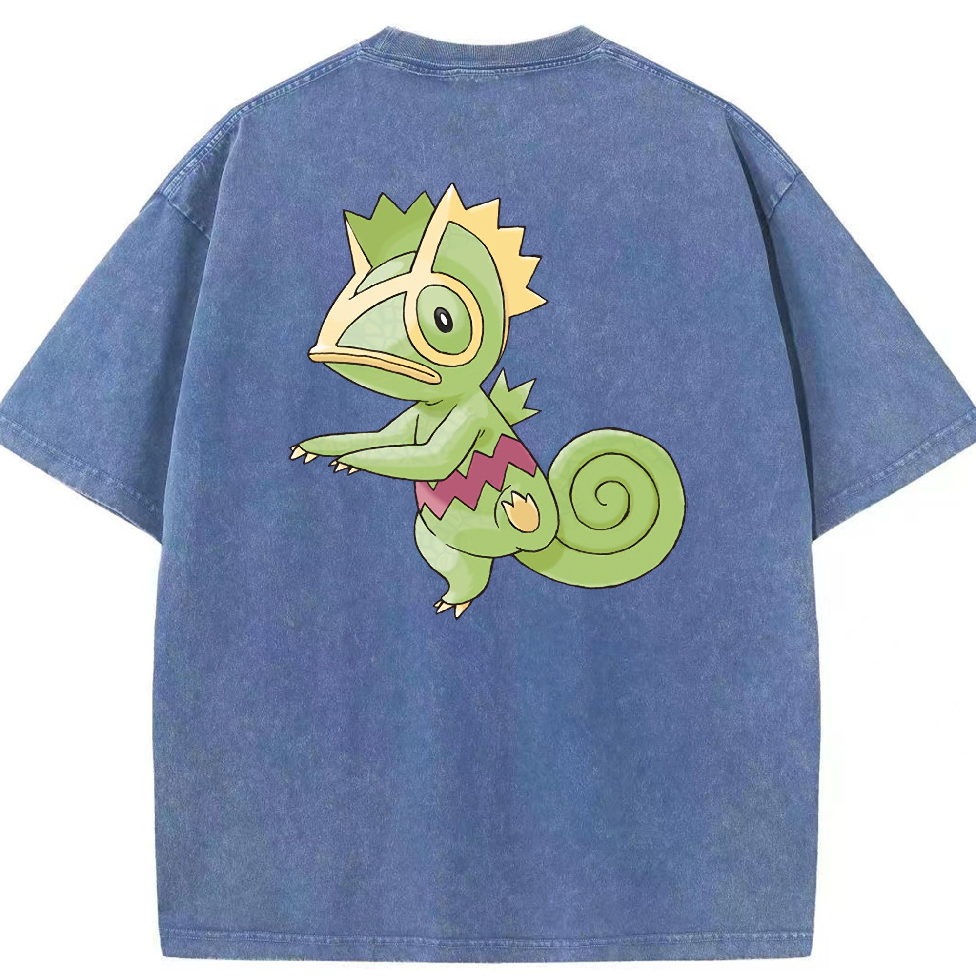 （画像用） ポケットモンスター Pokémon 綿100% ヴィンテージ風 半袖Tシャツ（背面プリント）