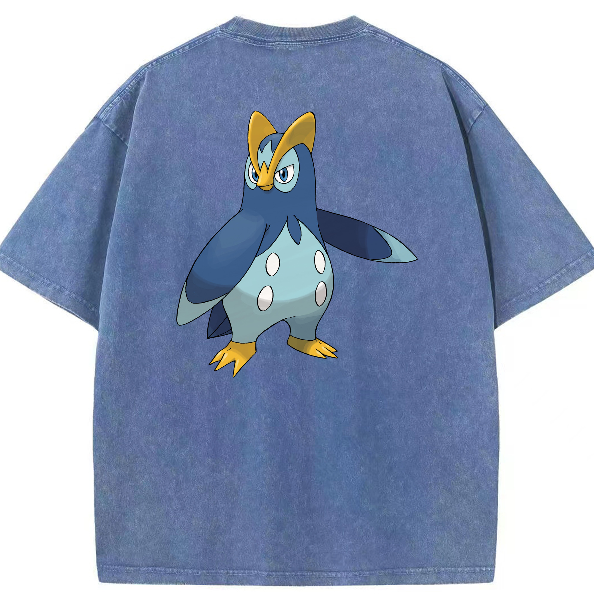（画像用） ポケットモンスター Pokémon 綿100% ヴィンテージ風 半袖Tシャツ（背面プリント）