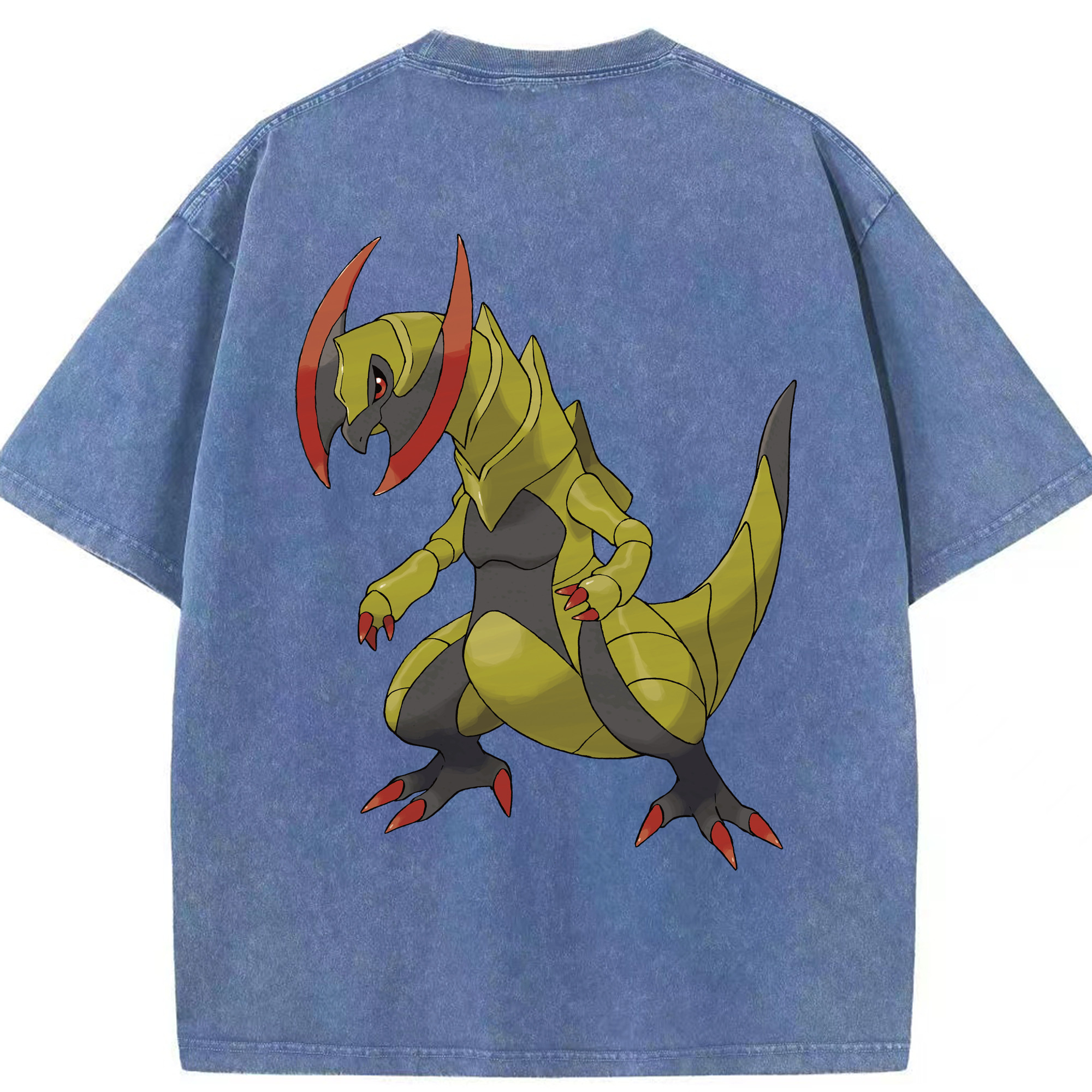 （画像用） ポケットモンスター Pokémon 綿100% ヴィンテージ風 半袖Tシャツ（背面プリント）