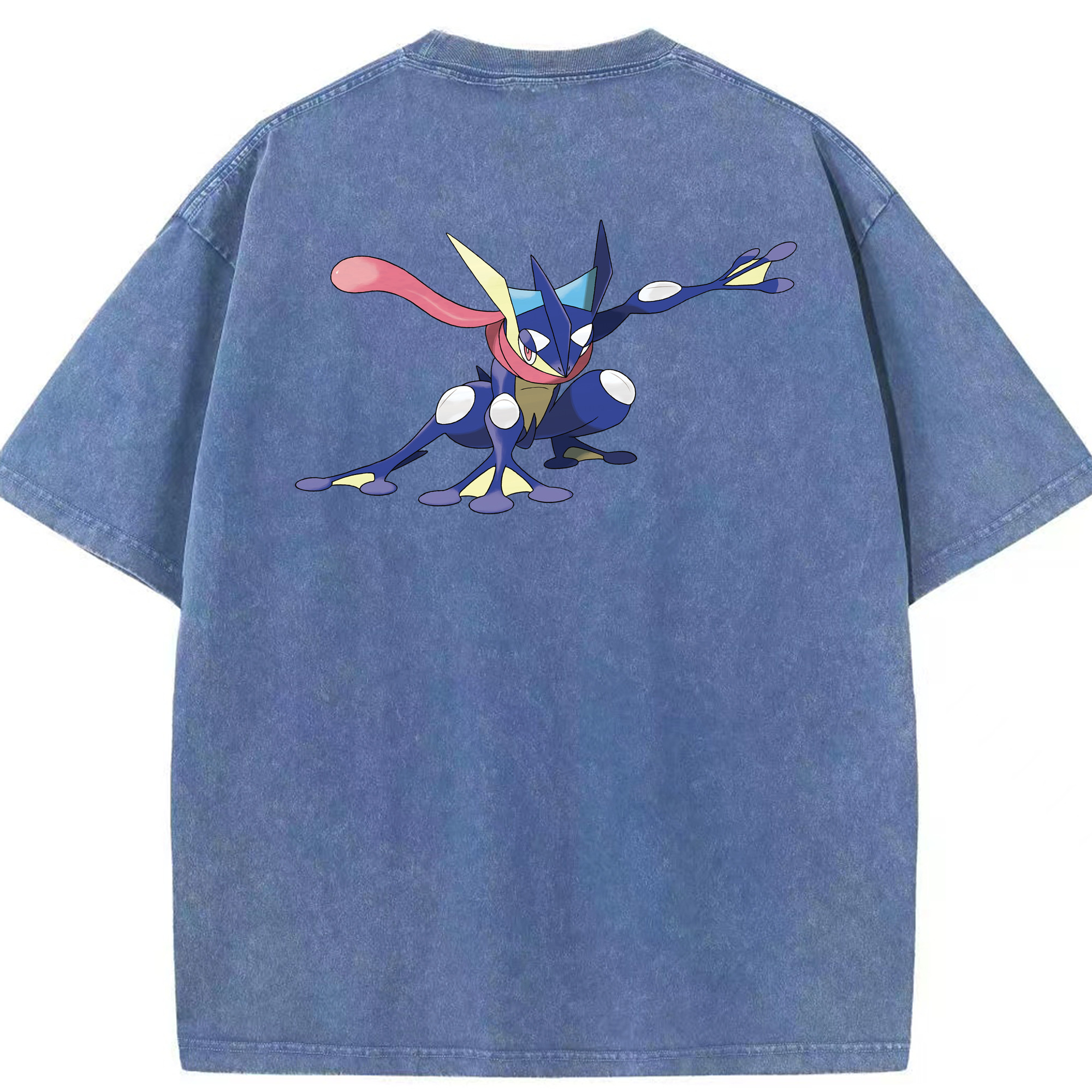 （画像用） ポケットモンスター Pokémon 綿100% ヴィンテージ風 半袖Tシャツ（背面プリント）