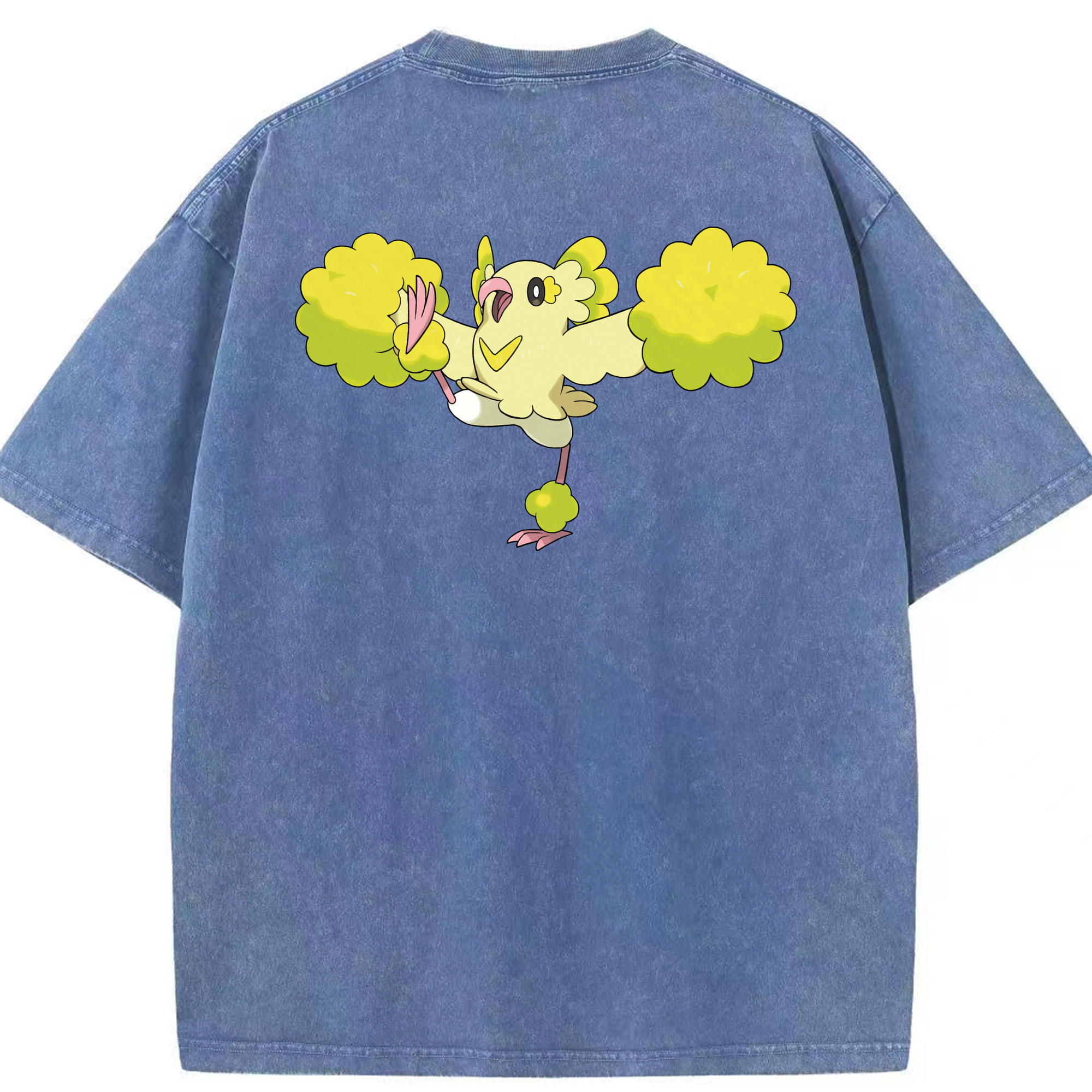 （画像用） ポケットモンスター Pokémon 綿100% ヴィンテージ風 半袖Tシャツ（背面プリント）