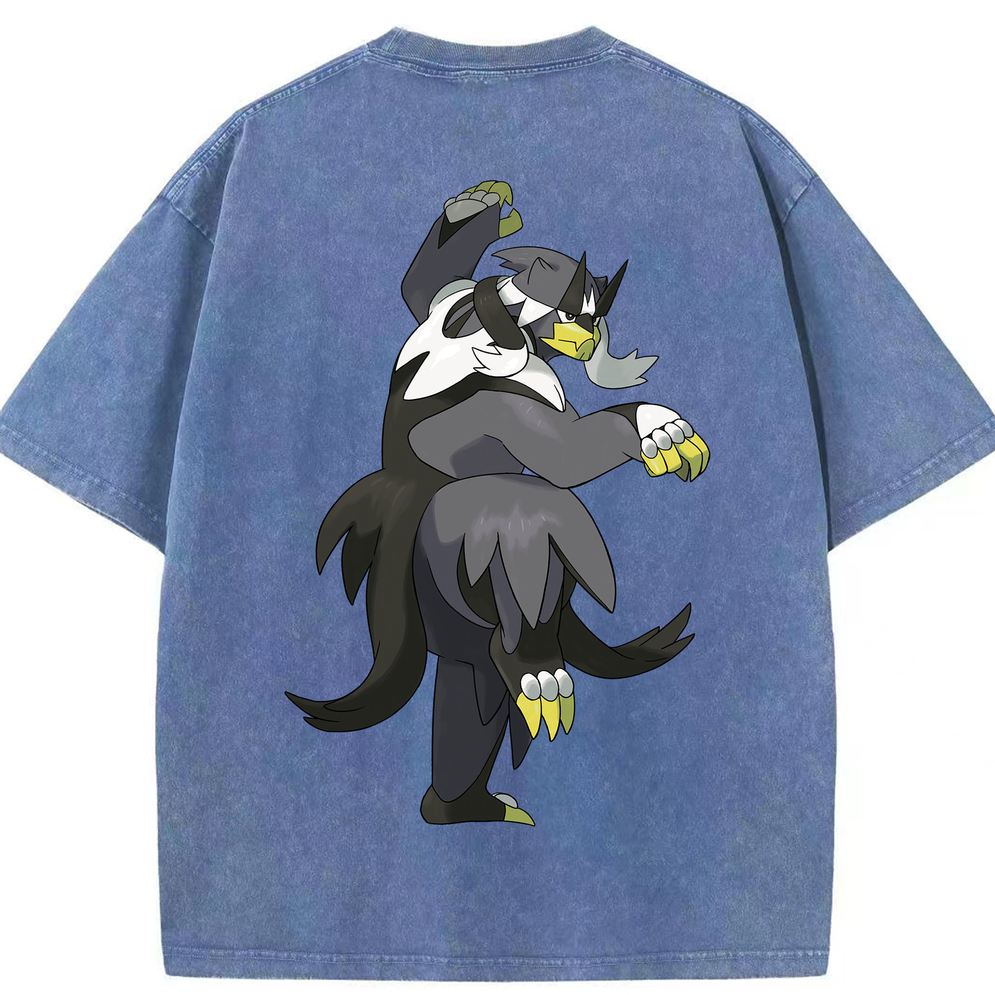 （画像用） ポケットモンスター Pokémon 綿100% ヴィンテージ風 半袖Tシャツ（背面プリント）