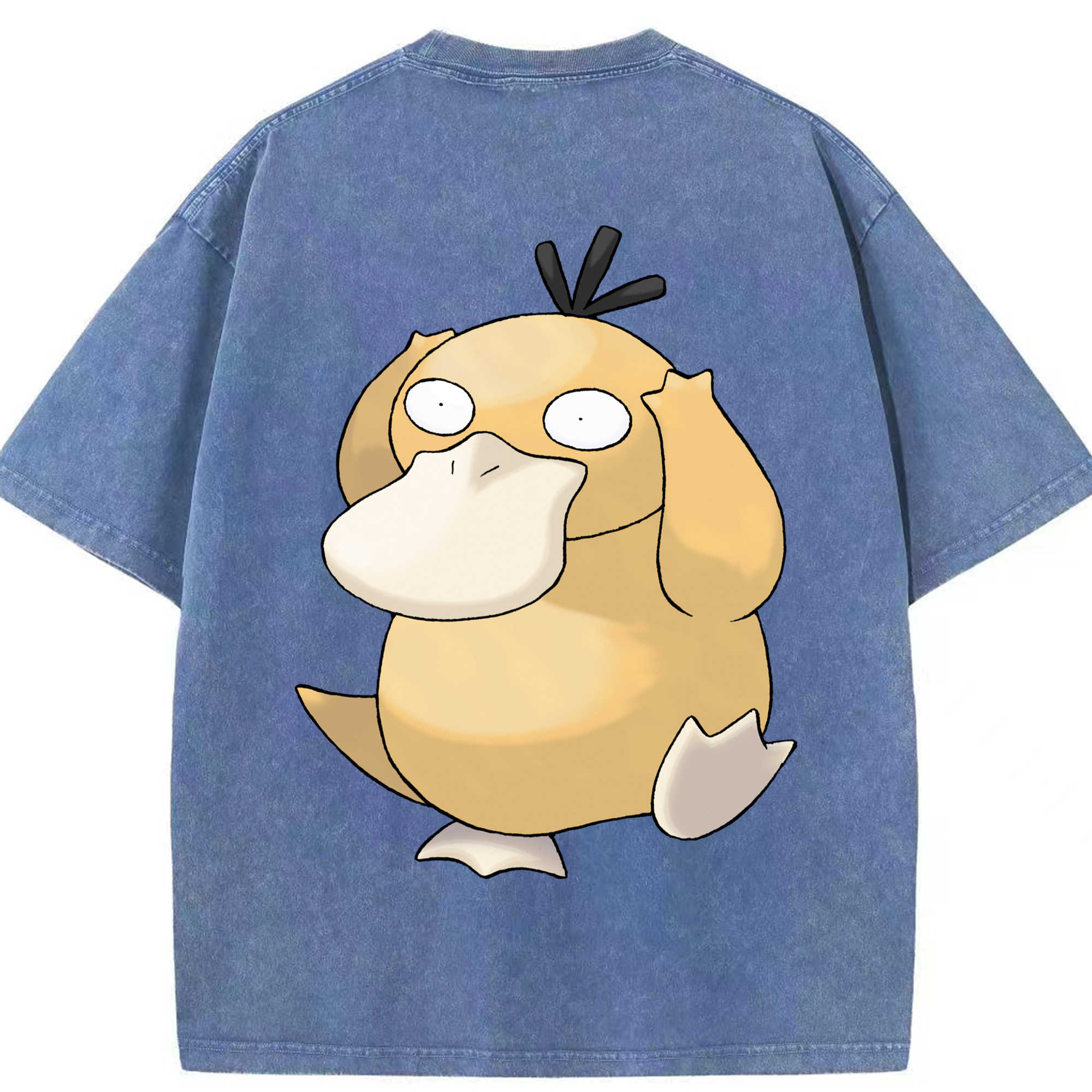 （画像用） ポケットモンスター Pokémon 綿100% ヴィンテージ風 半袖Tシャツ（背面プリント）